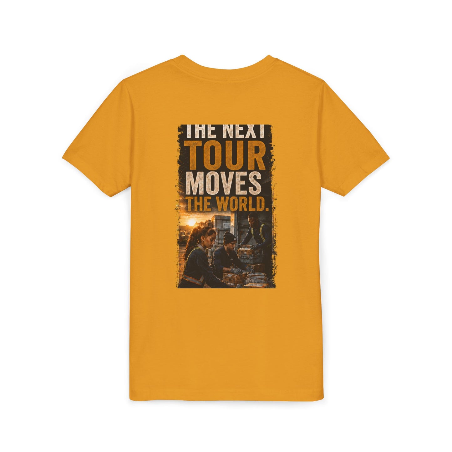 Postal Music — The Next Tour Youth T-Shirt — Color Group 1 of 2