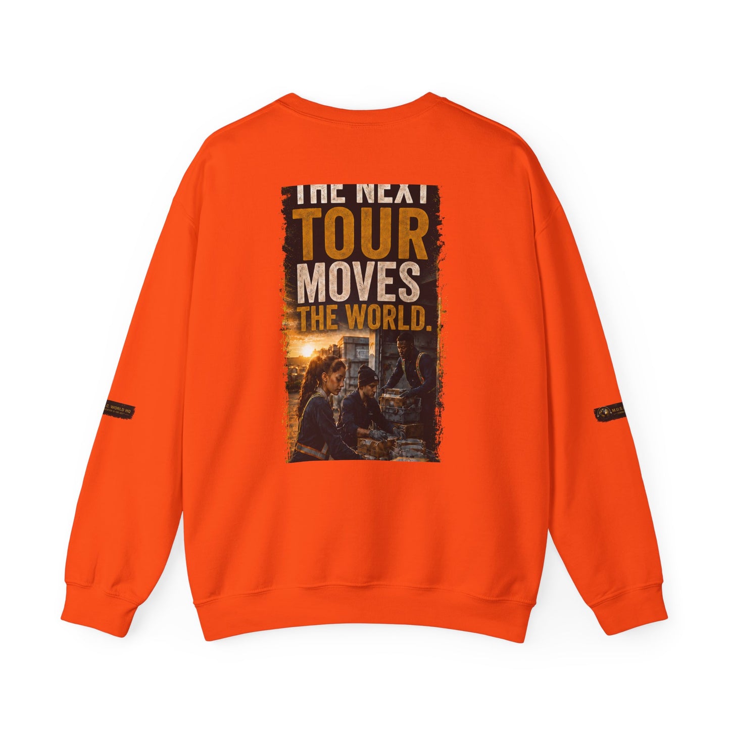 Postal Music — The Next Tour Core Crewneck Sweatshirt — Color Group 2 of 3