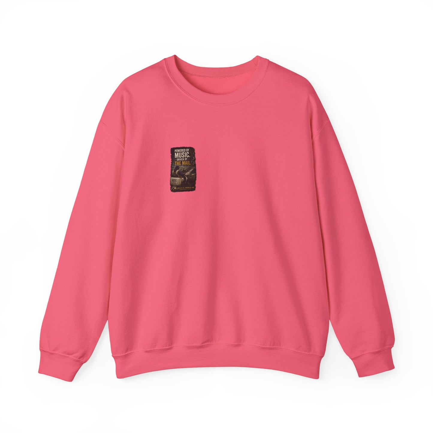Postal Music - Powered by Music Crewneck Sweatshirt - Colorways C