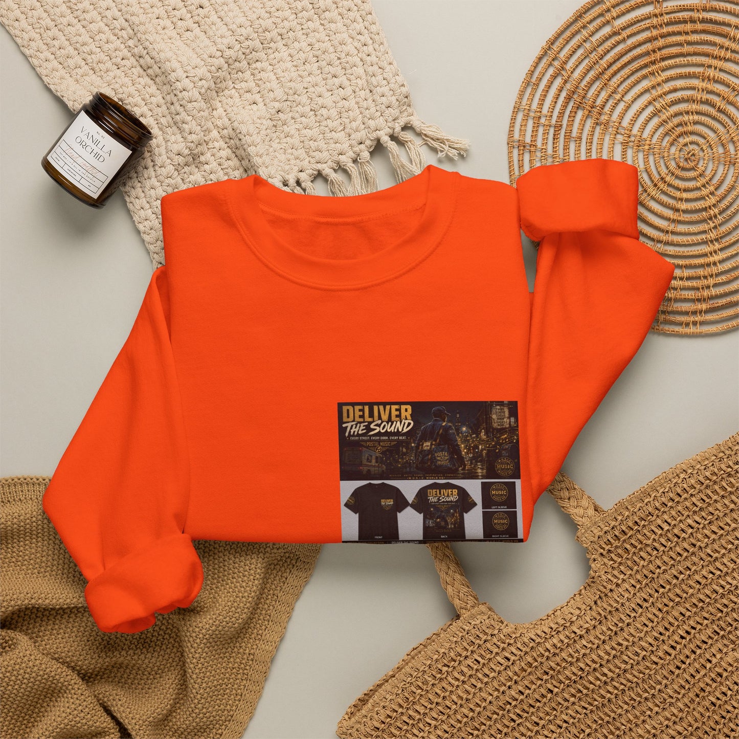 Postal Music — Deliver the Sound — Core Crewneck Sweatshirt