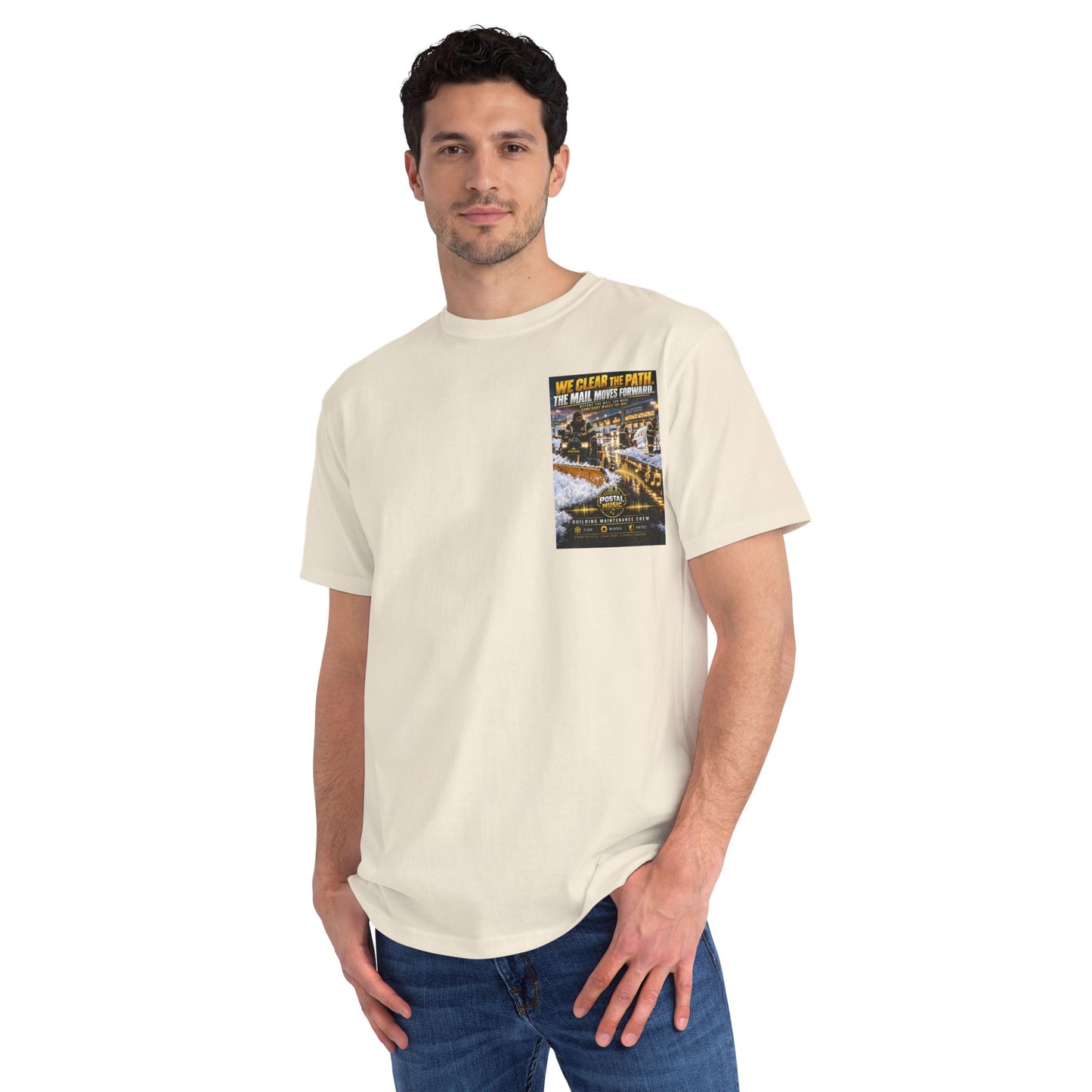 Postal Music - We Clear the Path - Men's Organic T-Shirt