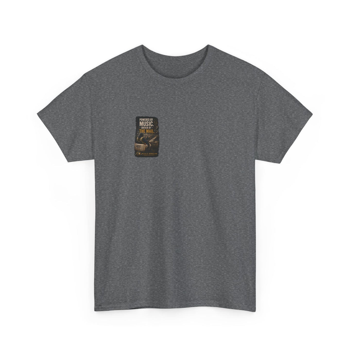 Postal Music - Powered by Music Premium T-Shirt - Colorways B