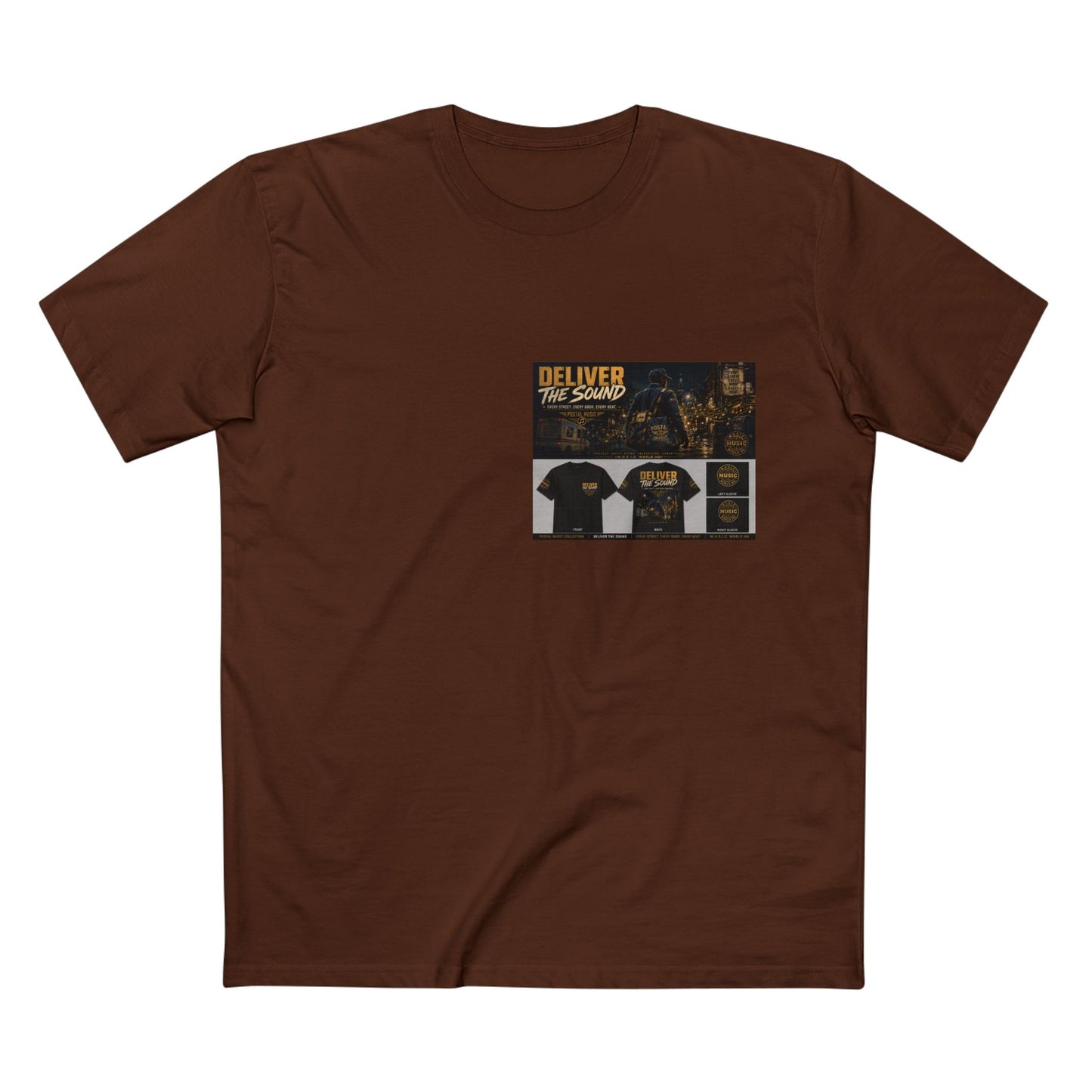 Postal Music — Deliver the Sound — Streetwear T-Shirt