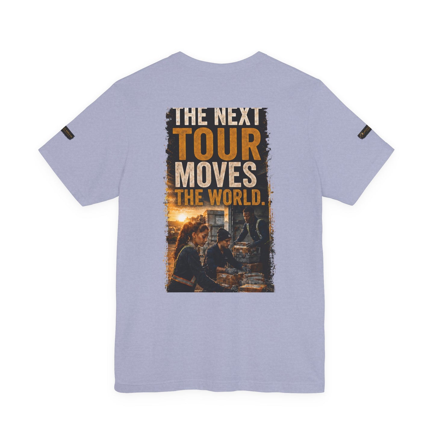 Postal Music — The Next Tour Premium Unisex T-Shirt — Color Group 3 of 11