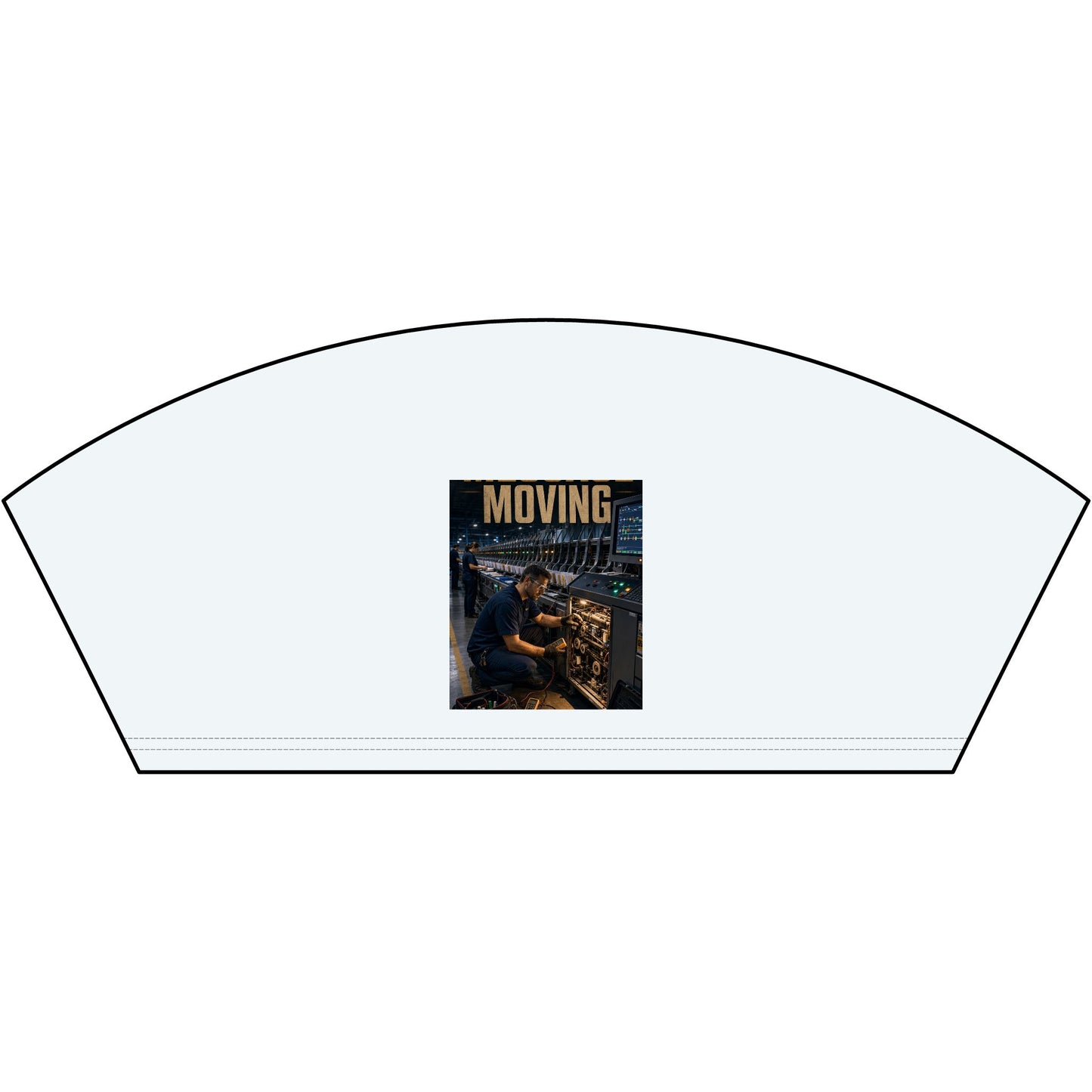 Postal Music — Keep the Message Moving — Heavyweight T-Shirt
