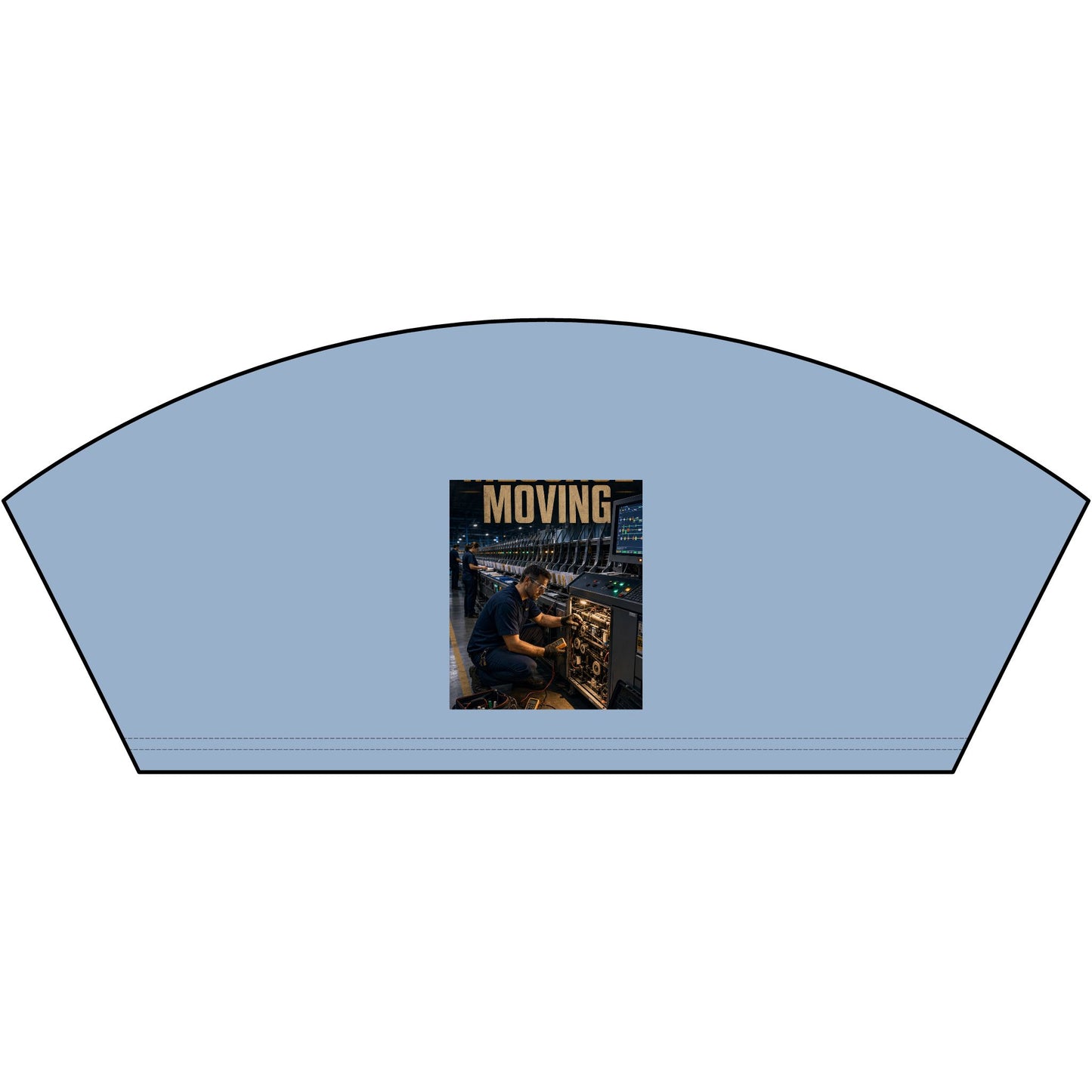 Postal Music — Keep the Message Moving — Heavyweight T-Shirt