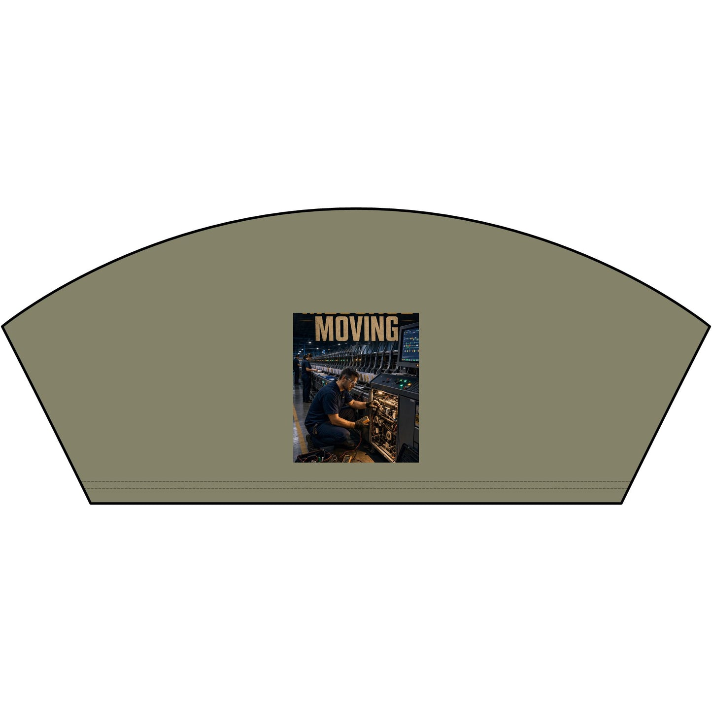Postal Music — Keep the Message Moving — Heavyweight T-Shirt