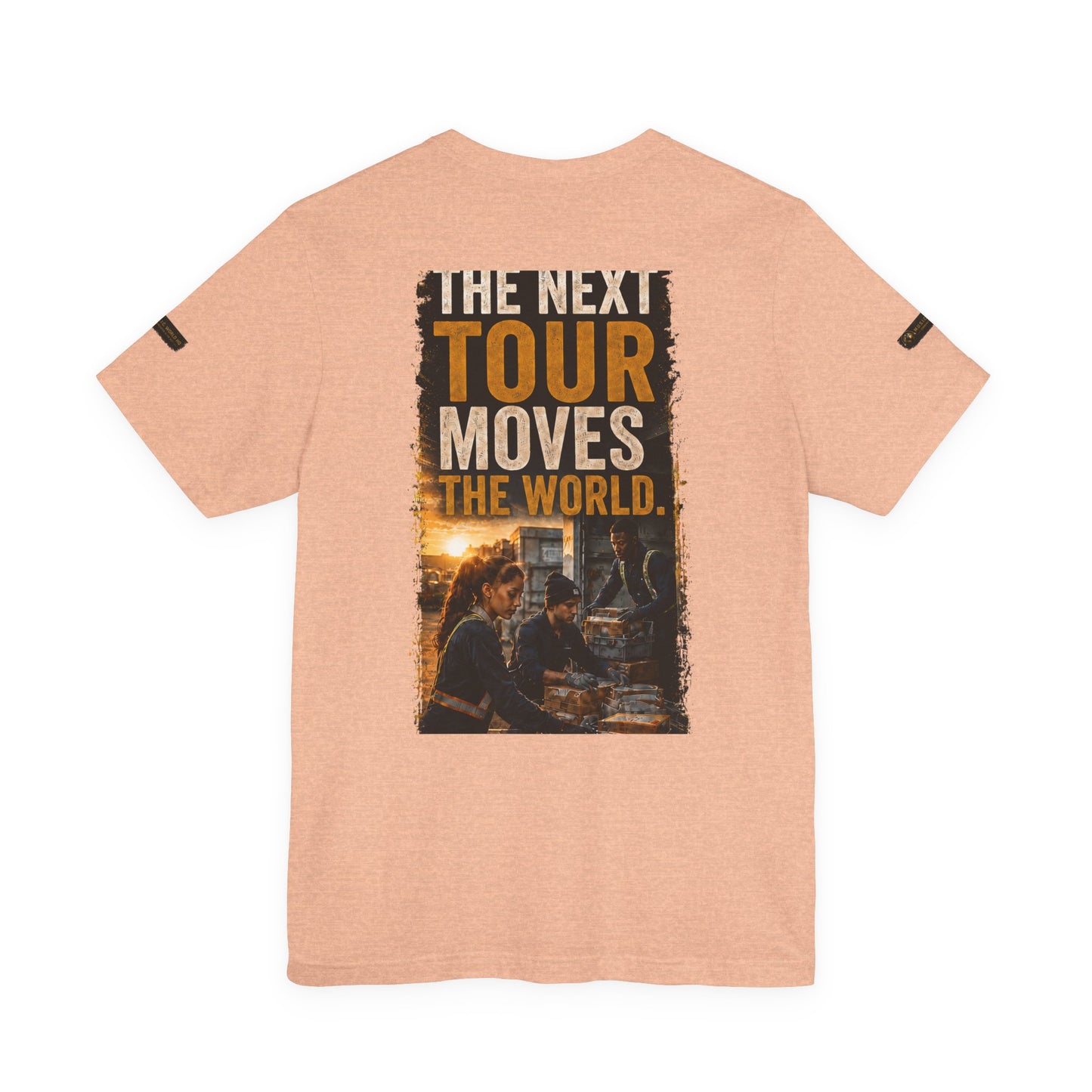 Postal Music — The Next Tour Premium Unisex T-Shirt — Color Group 5 of 11
