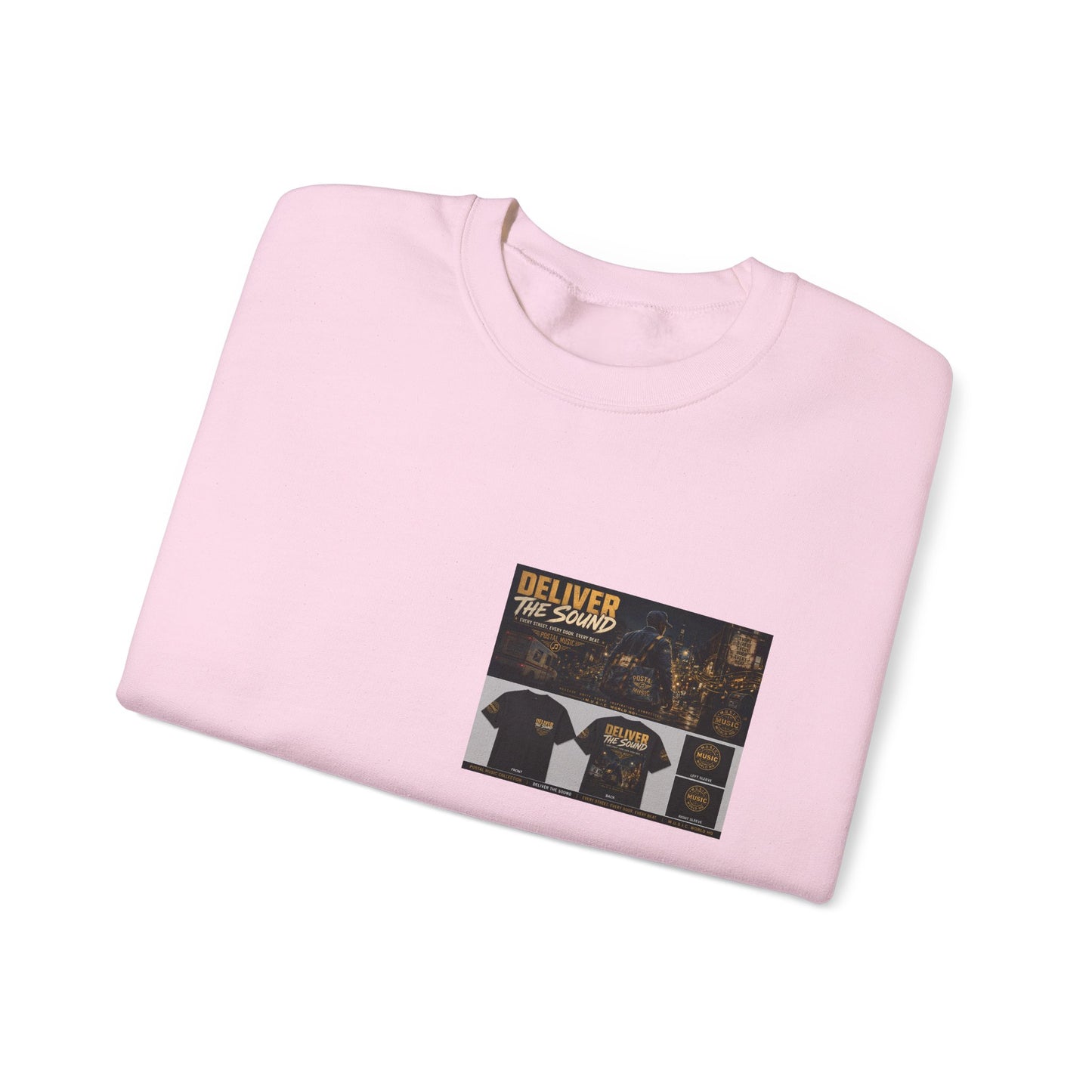 Postal Music — Deliver the Sound — Core Crewneck Sweatshirt