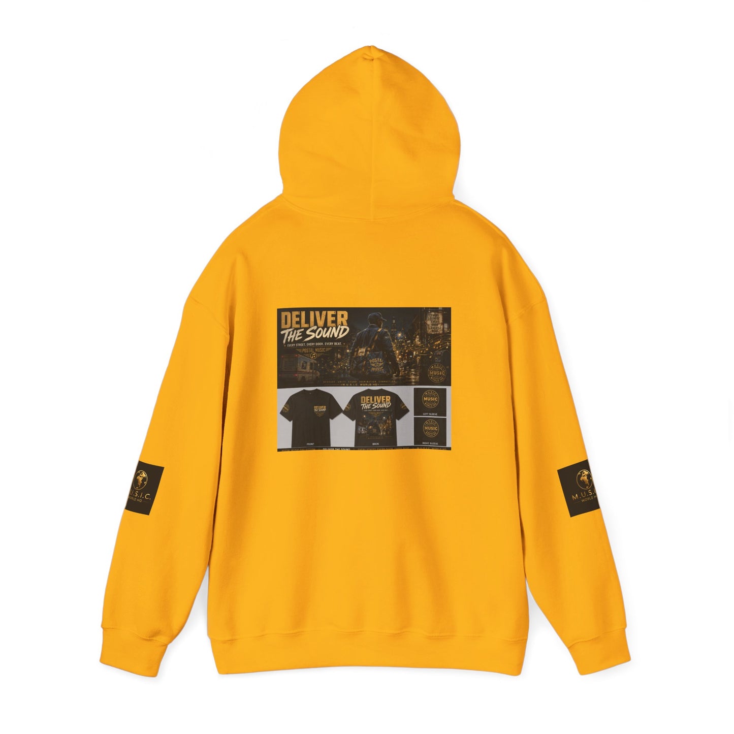 Postal Music — Deliver the Sound — Core Pullover Hoodie