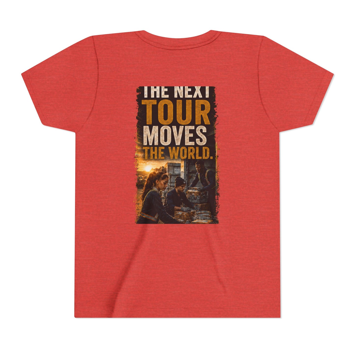 Postal Music — The Next Tour Youth T-Shirt — Color Group 1 of 2