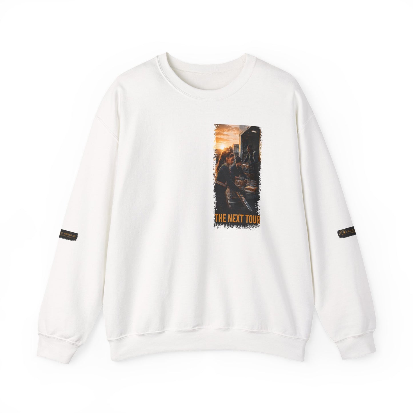 Postal Music — The Next Tour Core Crewneck Sweatshirt — Color Group 3 of 3