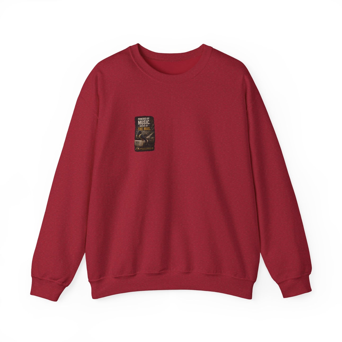 Postal Music - Powered by Music Crewneck Sweatshirt - Colorways A