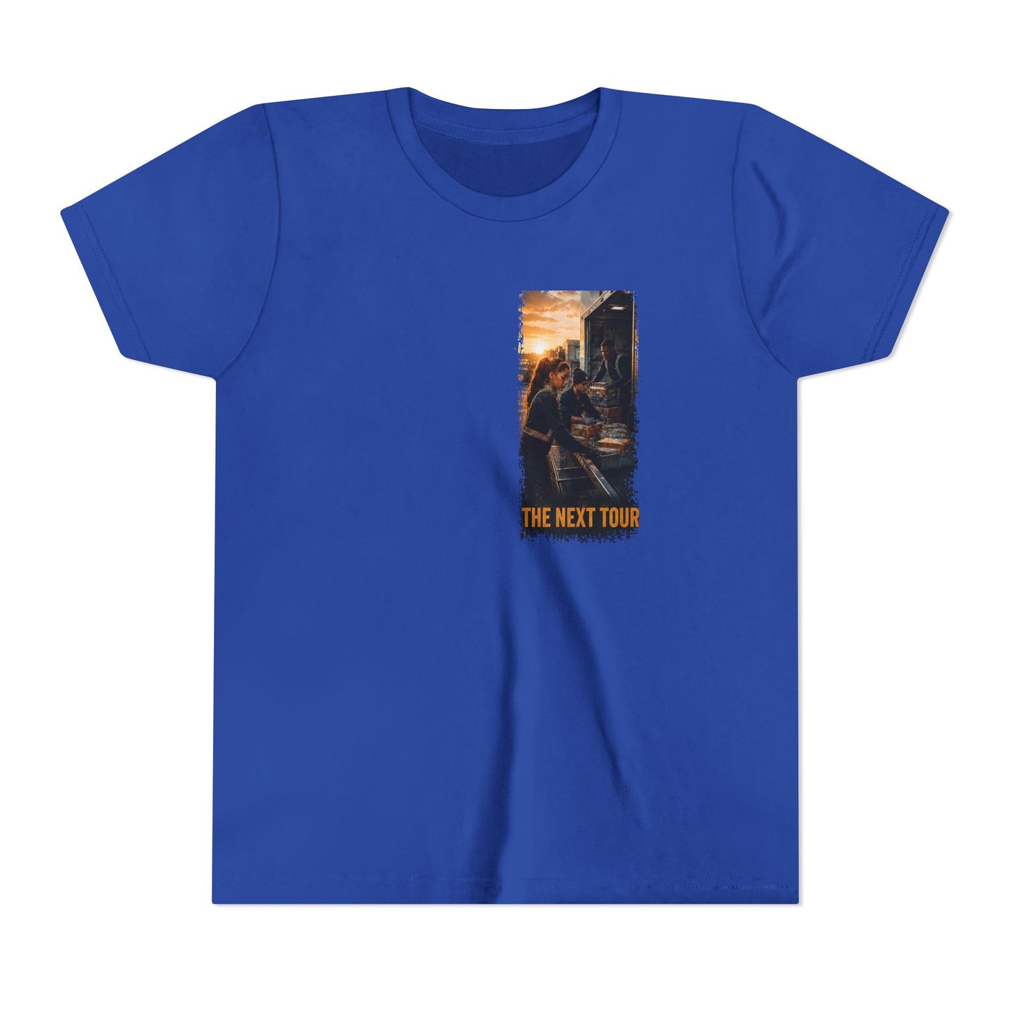 Postal Music — The Next Tour Youth T-Shirt — Color Group 1 of 2