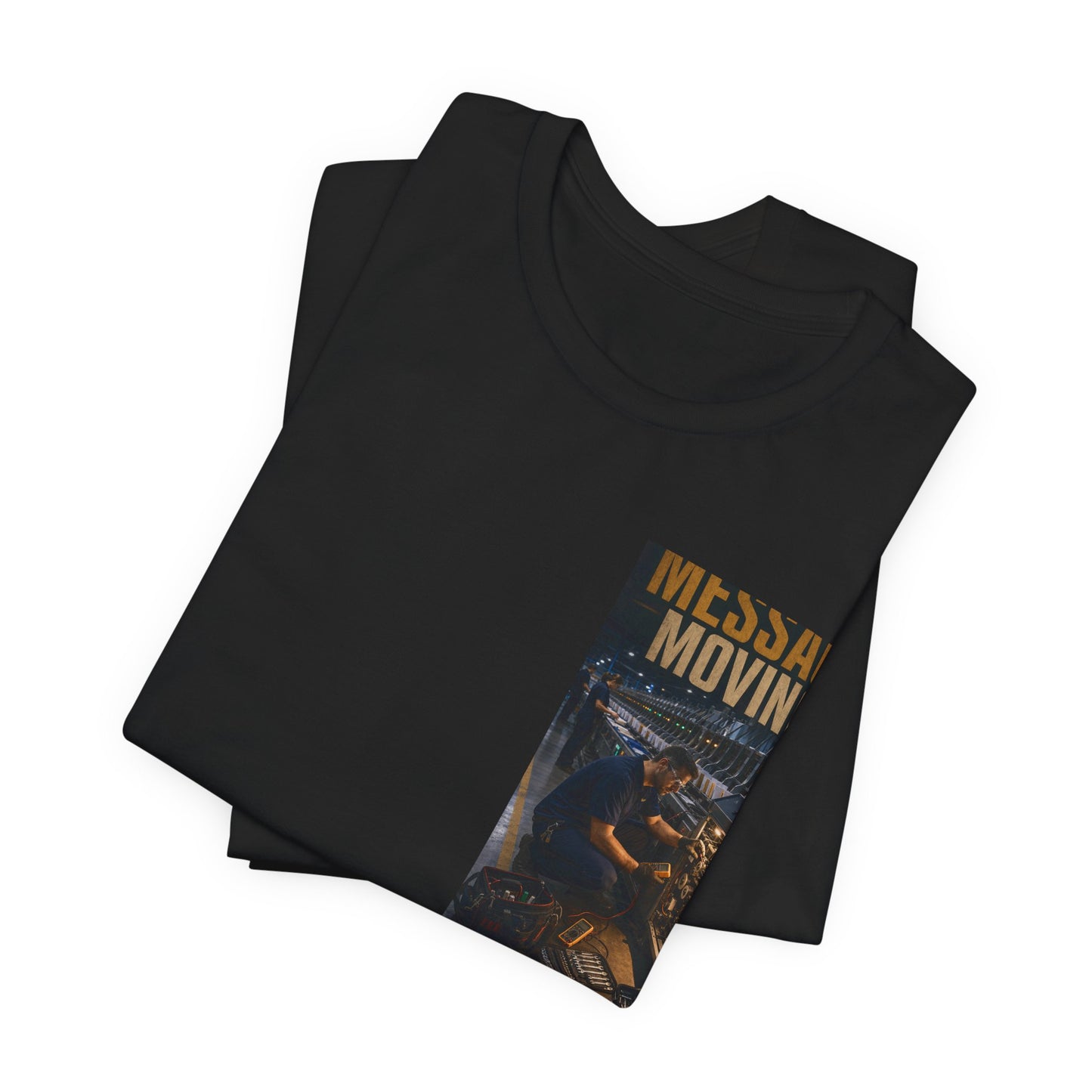 Postal Music — Keep the Message Moving — Premium Unisex T-Shirt