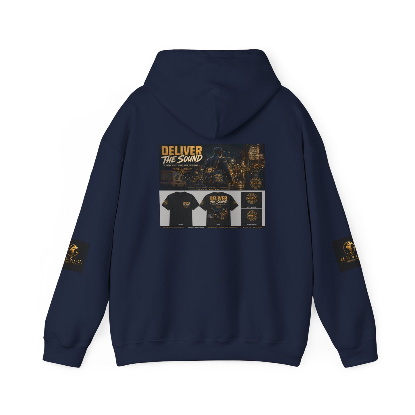 Postal Music — Deliver the Sound — Core Pullover Hoodie