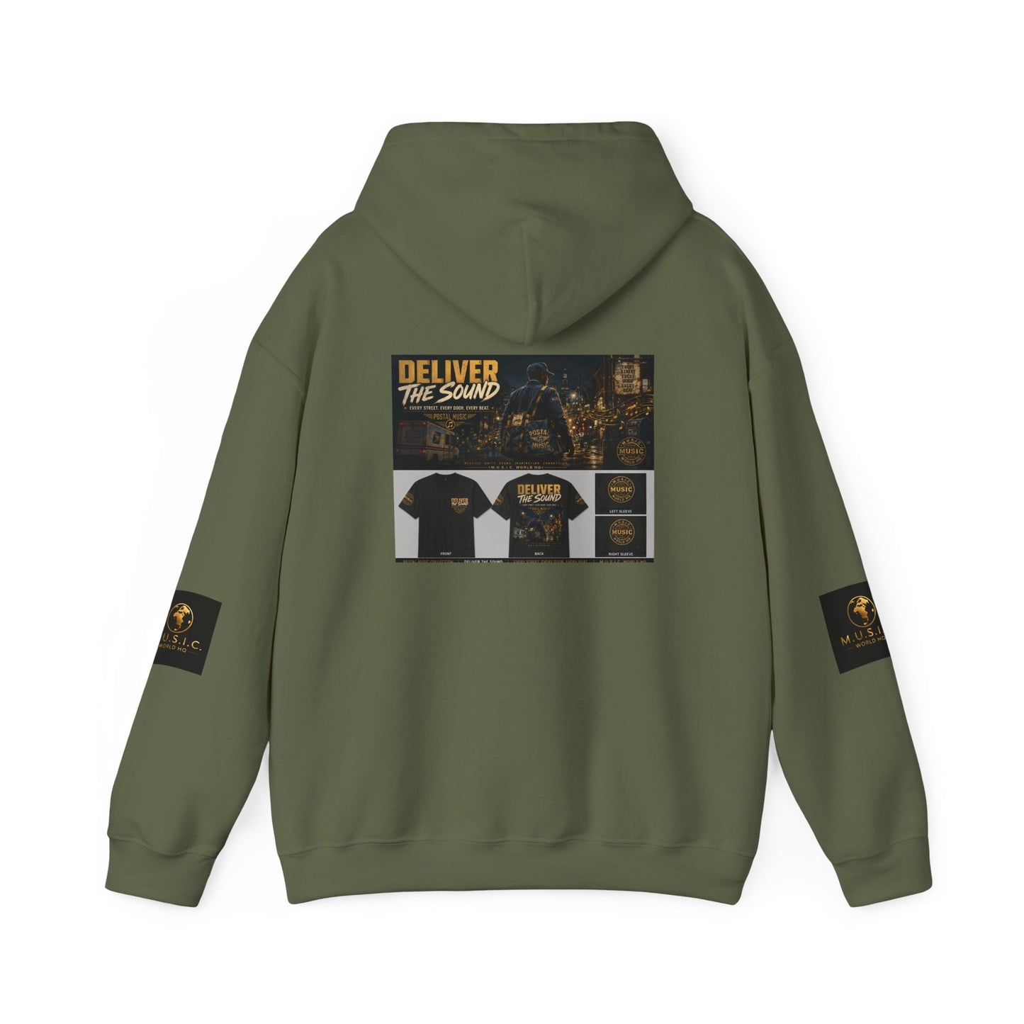 Postal Music — Deliver the Sound — Core Pullover Hoodie
