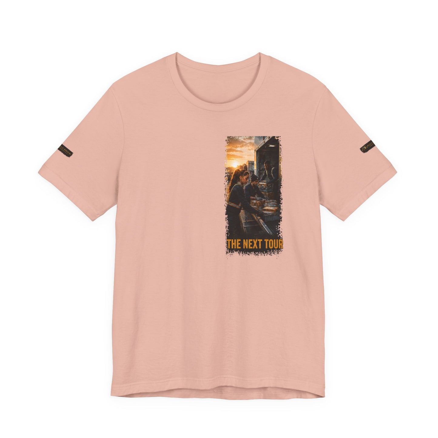 Postal Music — The Next Tour Premium Unisex T-Shirt — Color Group 9 of 11