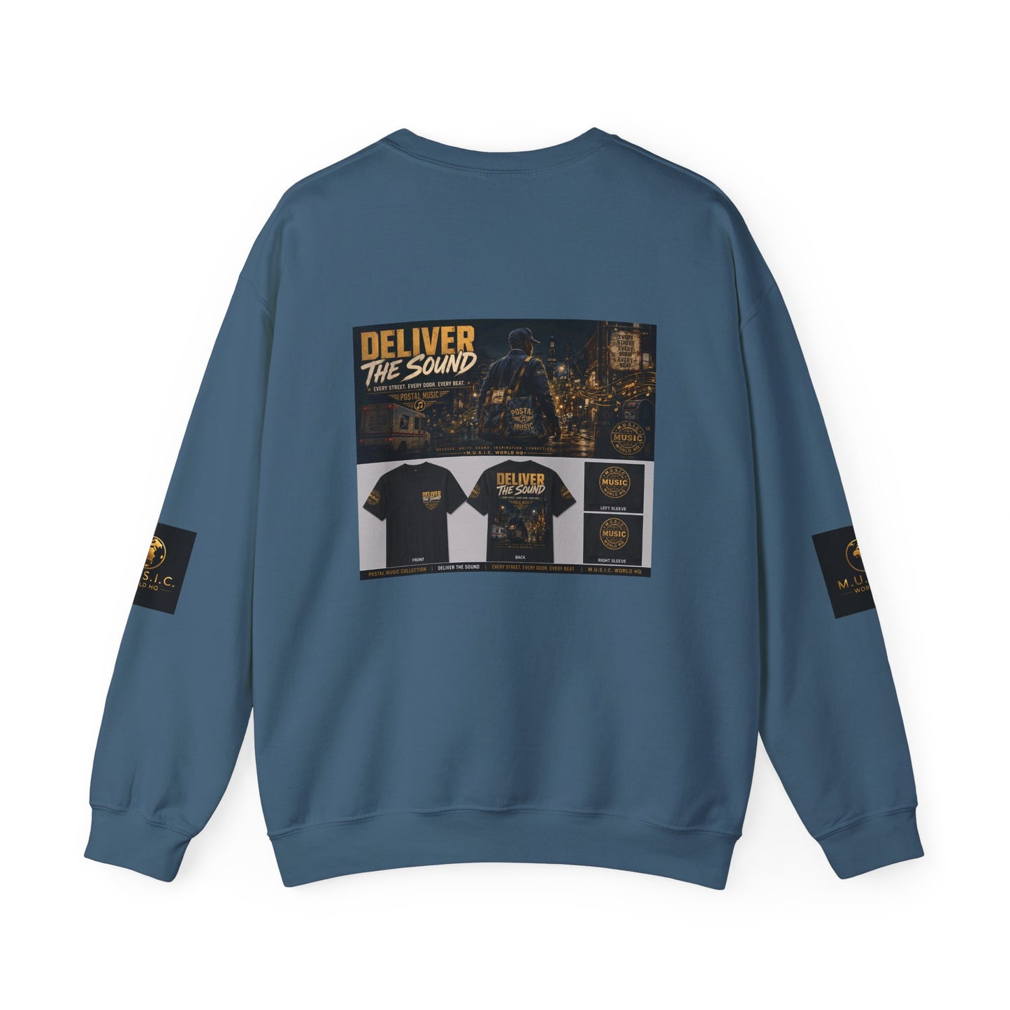 Postal Music — Deliver the Sound — Core Crewneck Sweatshirt
