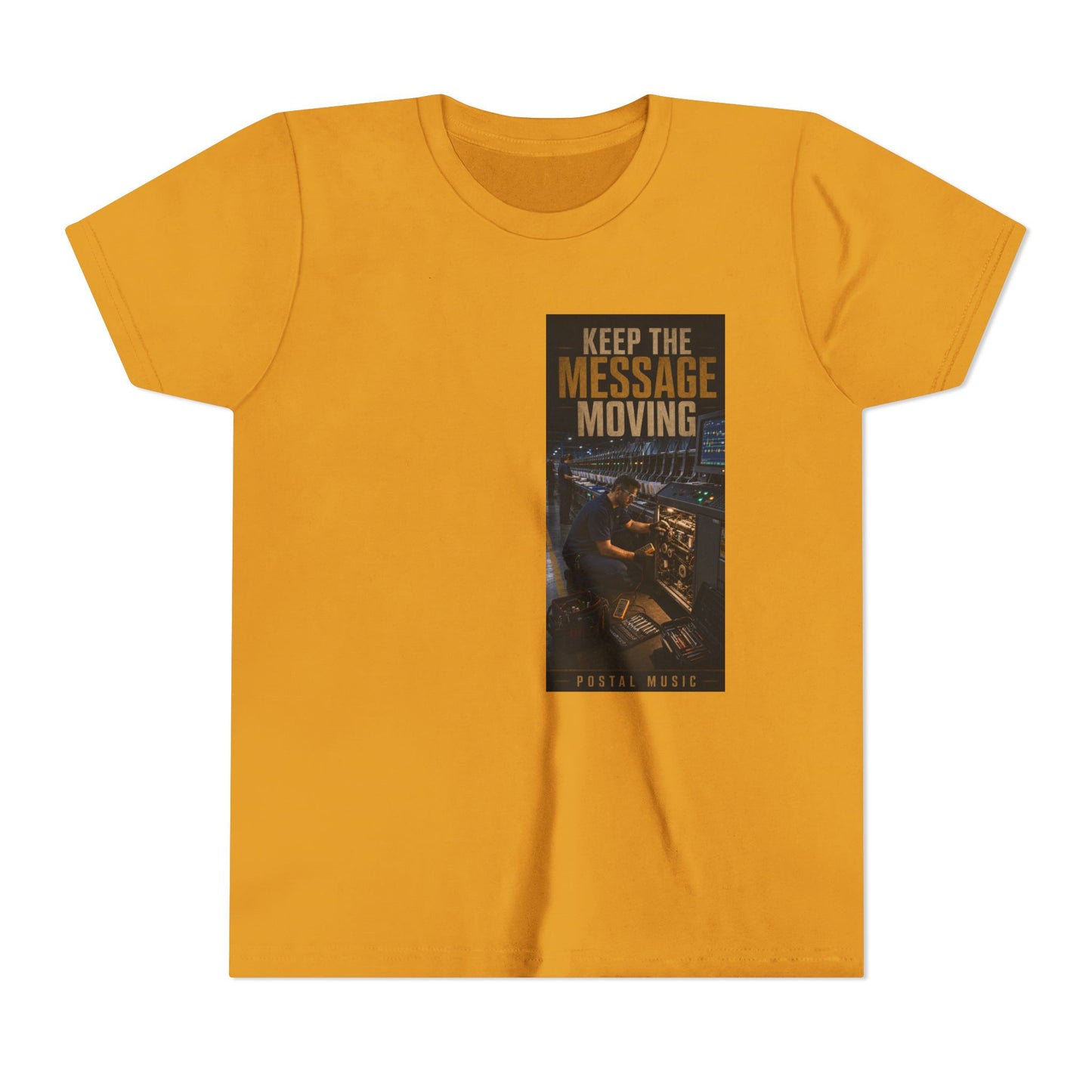 Postal Music — Keep the Message Moving — Youth T-Shirt