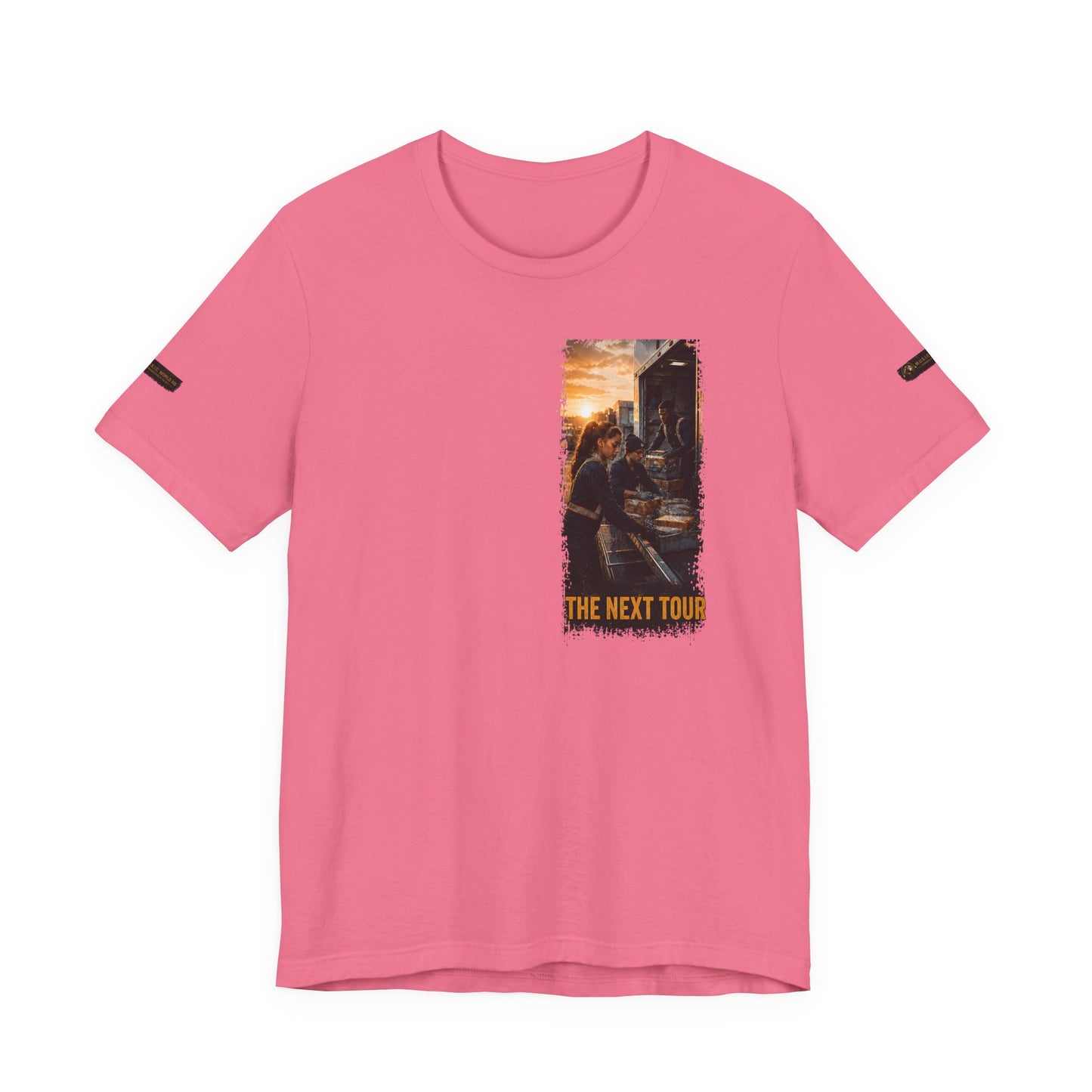 Postal Music — The Next Tour Premium Unisex T-Shirt — Color Group 2 of 11