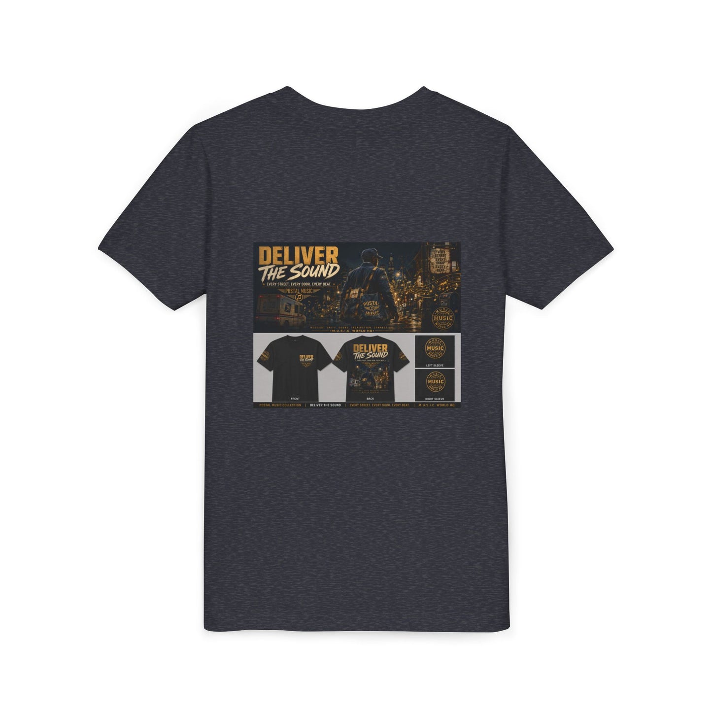 Postal Music — Deliver the Sound — Youth T-Shirt