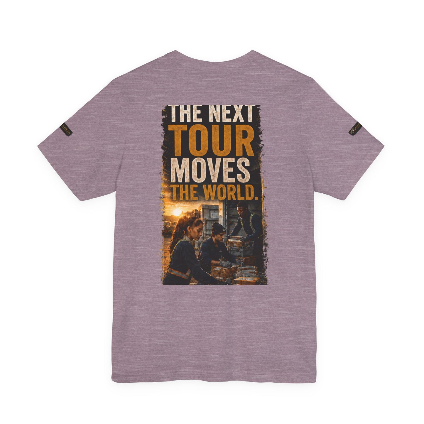 Postal Music — The Next Tour Premium Unisex T-Shirt — Color Group 6 of 11
