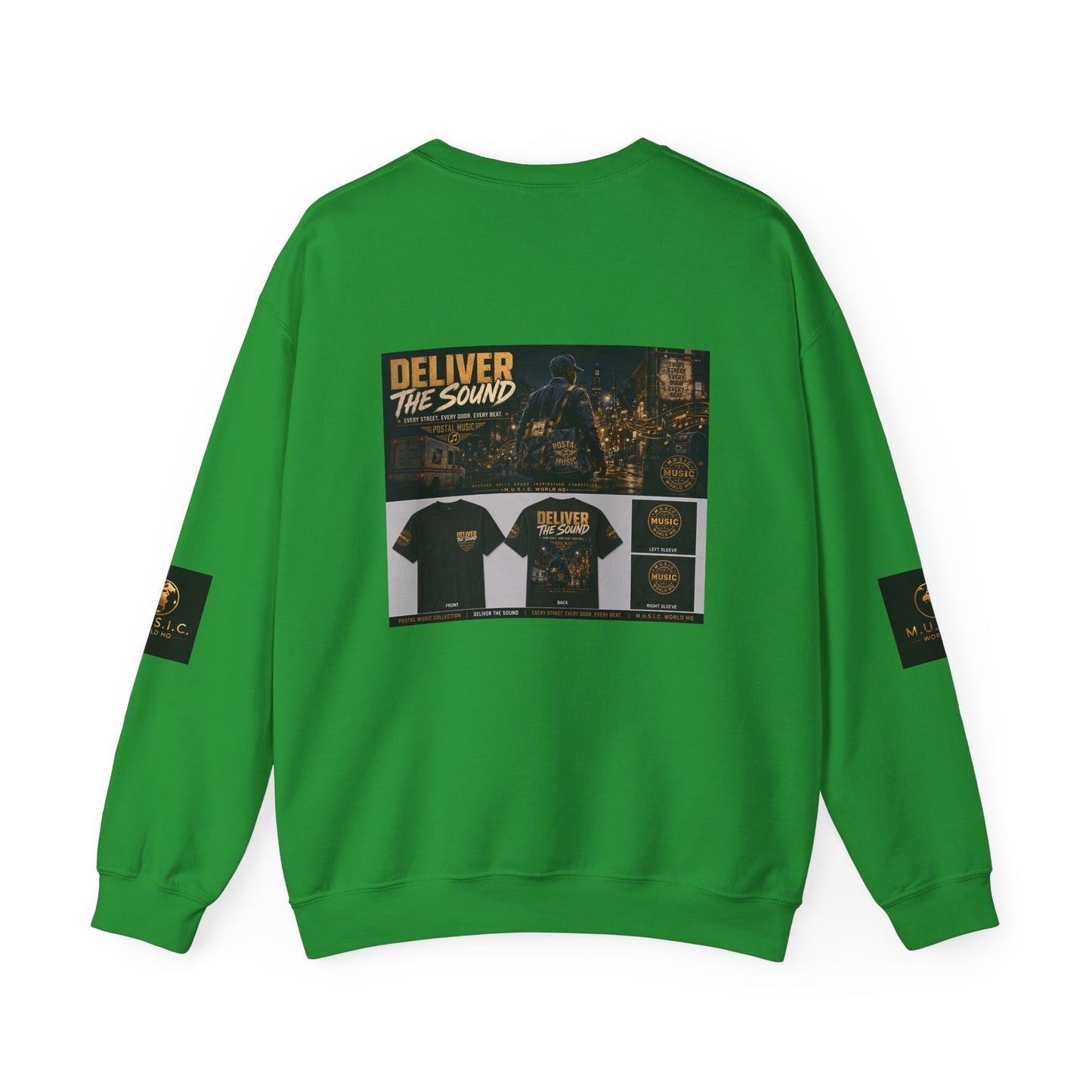 Postal Music — Deliver the Sound — Core Crewneck Sweatshirt