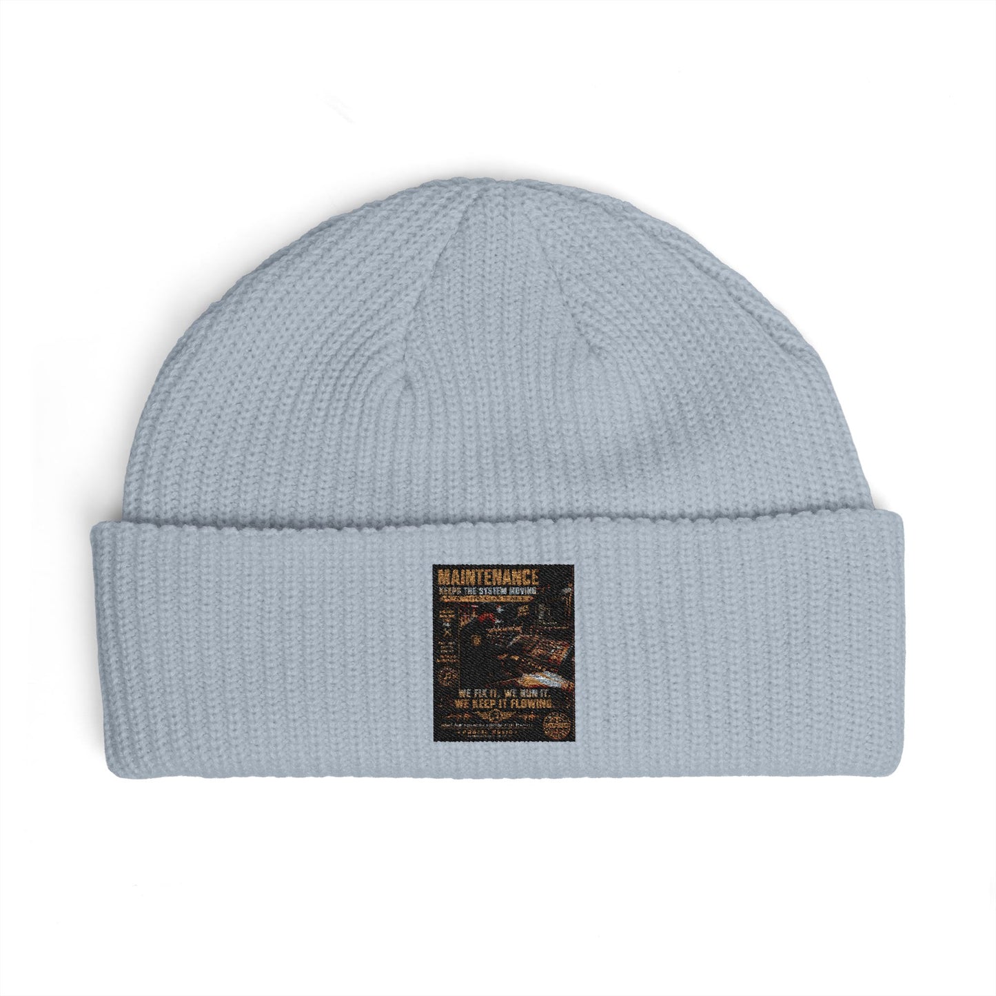 Postal Music — Maintenance Keeps the System Moving — Knit Beanie
