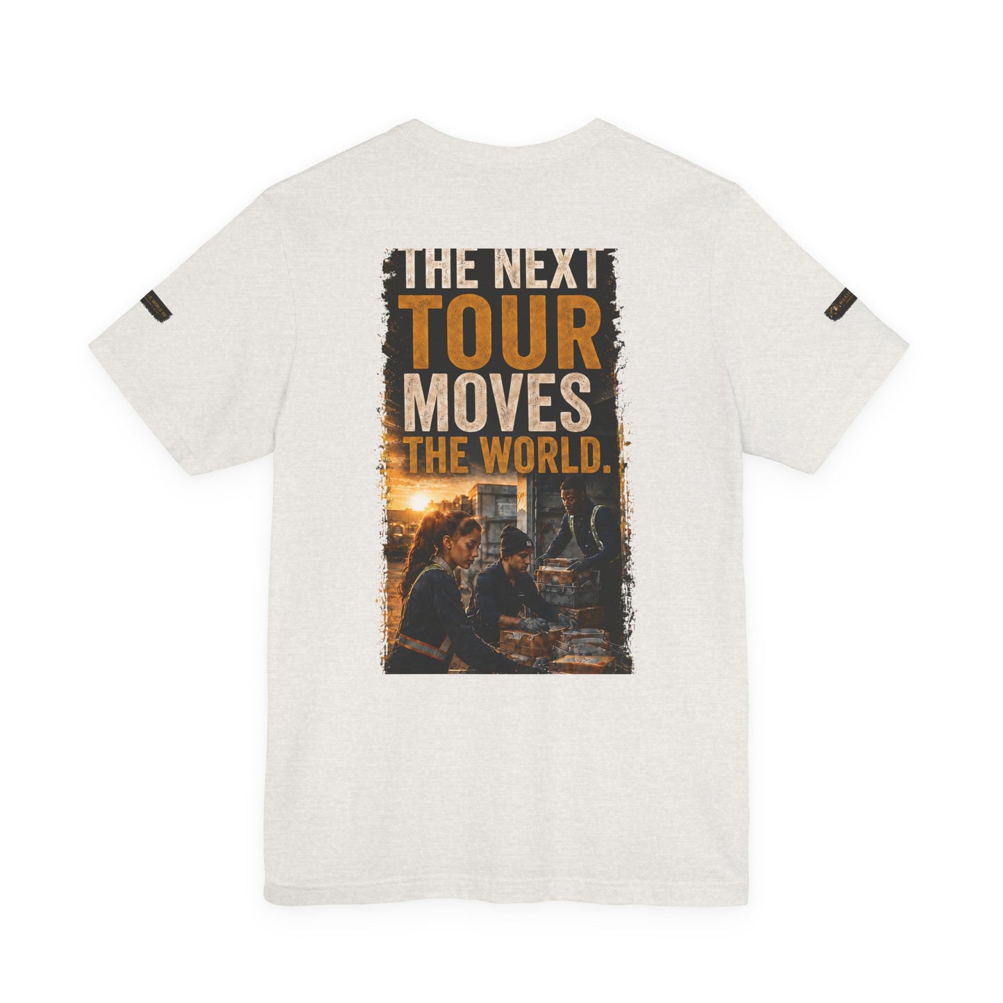 Postal Music — The Next Tour Premium Unisex T-Shirt — Color Group 3 of 11