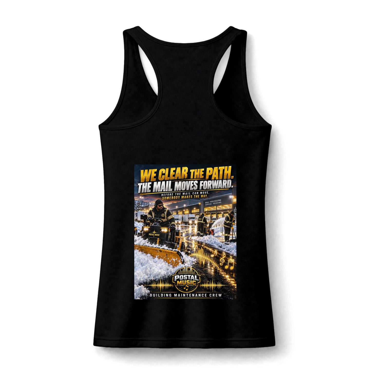 Postal Music - We Clear the Path - Women's Performance Tank