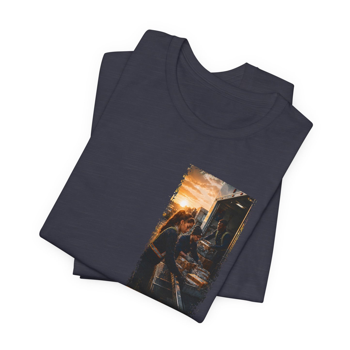 Postal Music — The Next Tour Premium Unisex T-Shirt — Color Group 5 of 11