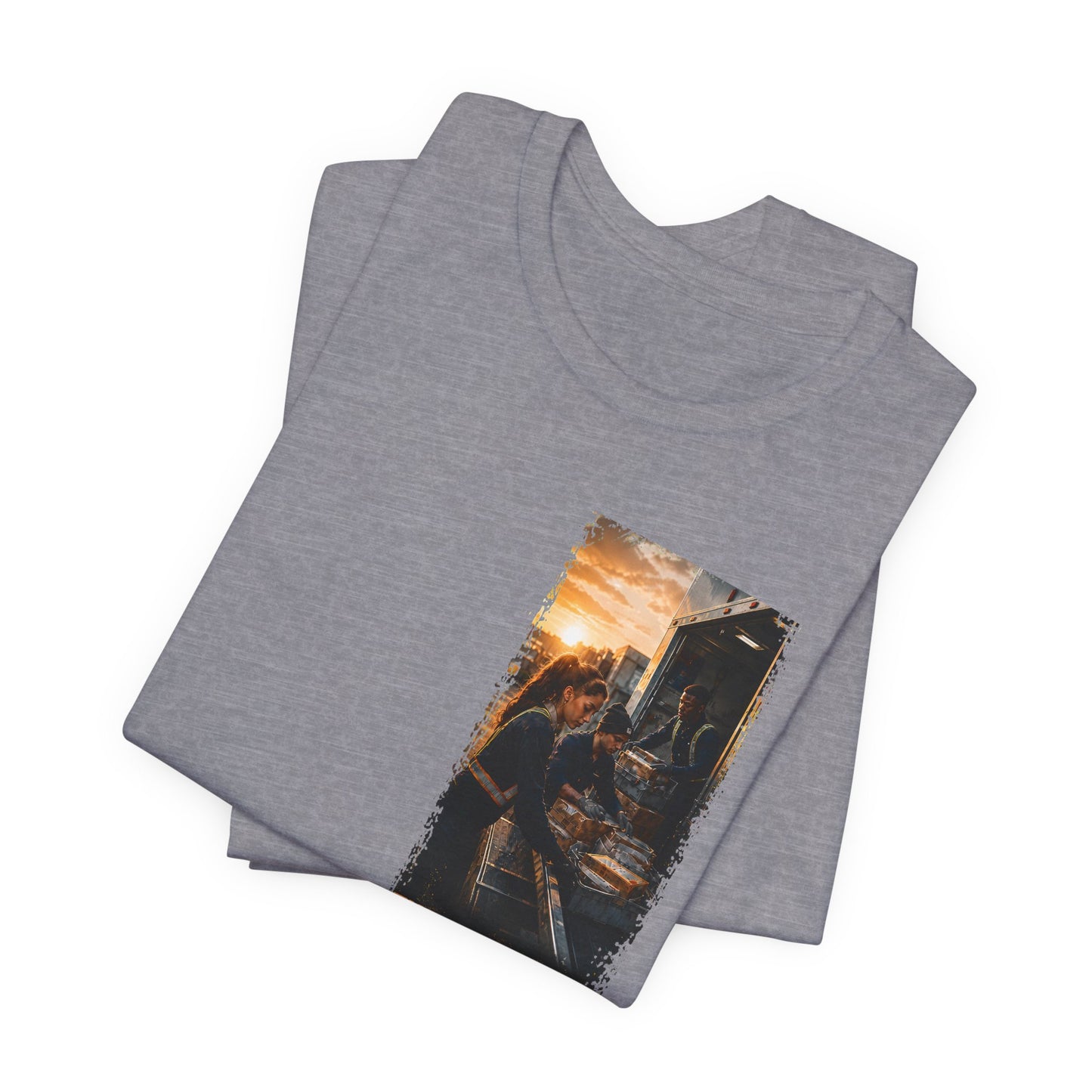 Postal Music — The Next Tour Premium Unisex T-Shirt — Color Group 7 of 11
