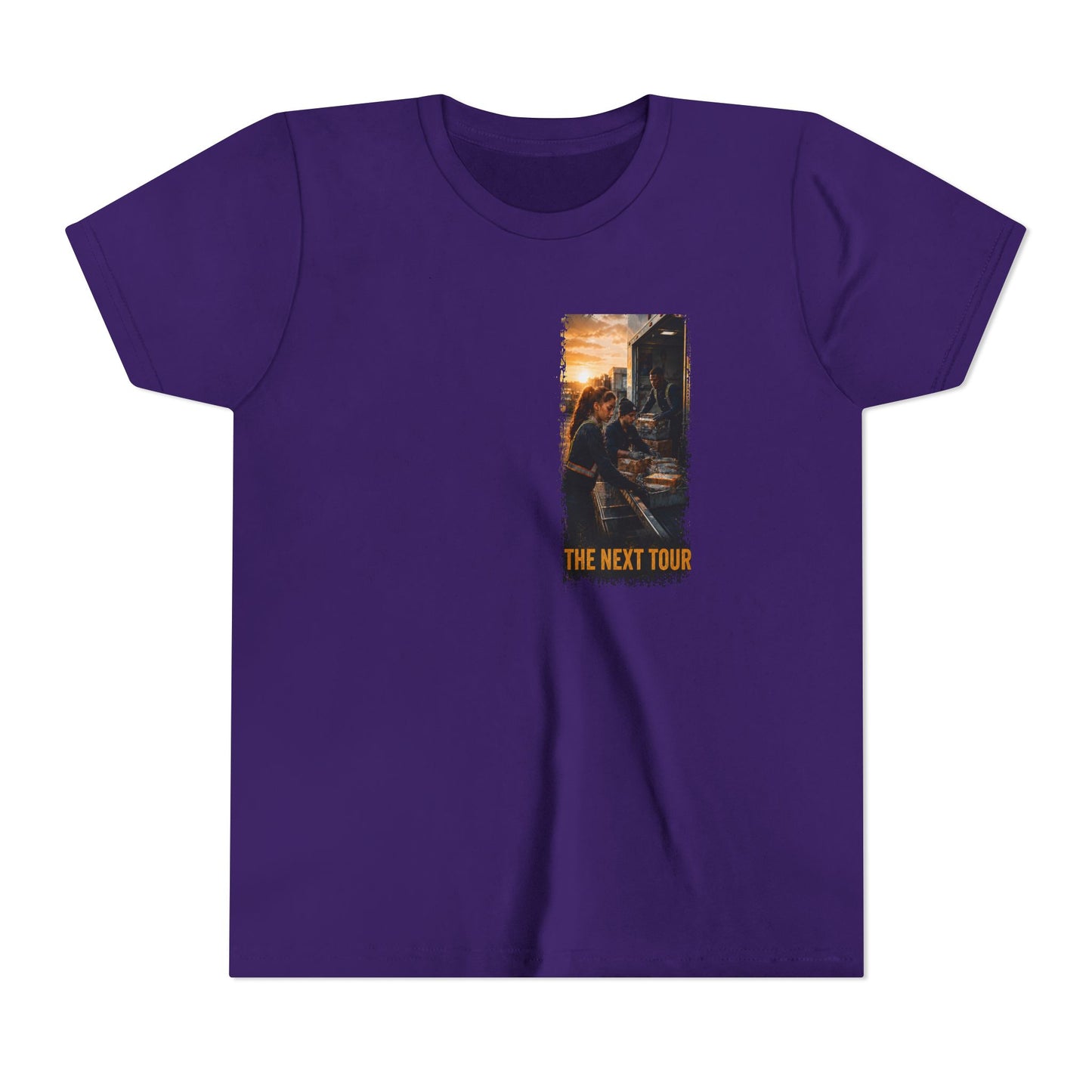 Postal Music — The Next Tour Youth T-Shirt — Color Group 1 of 2