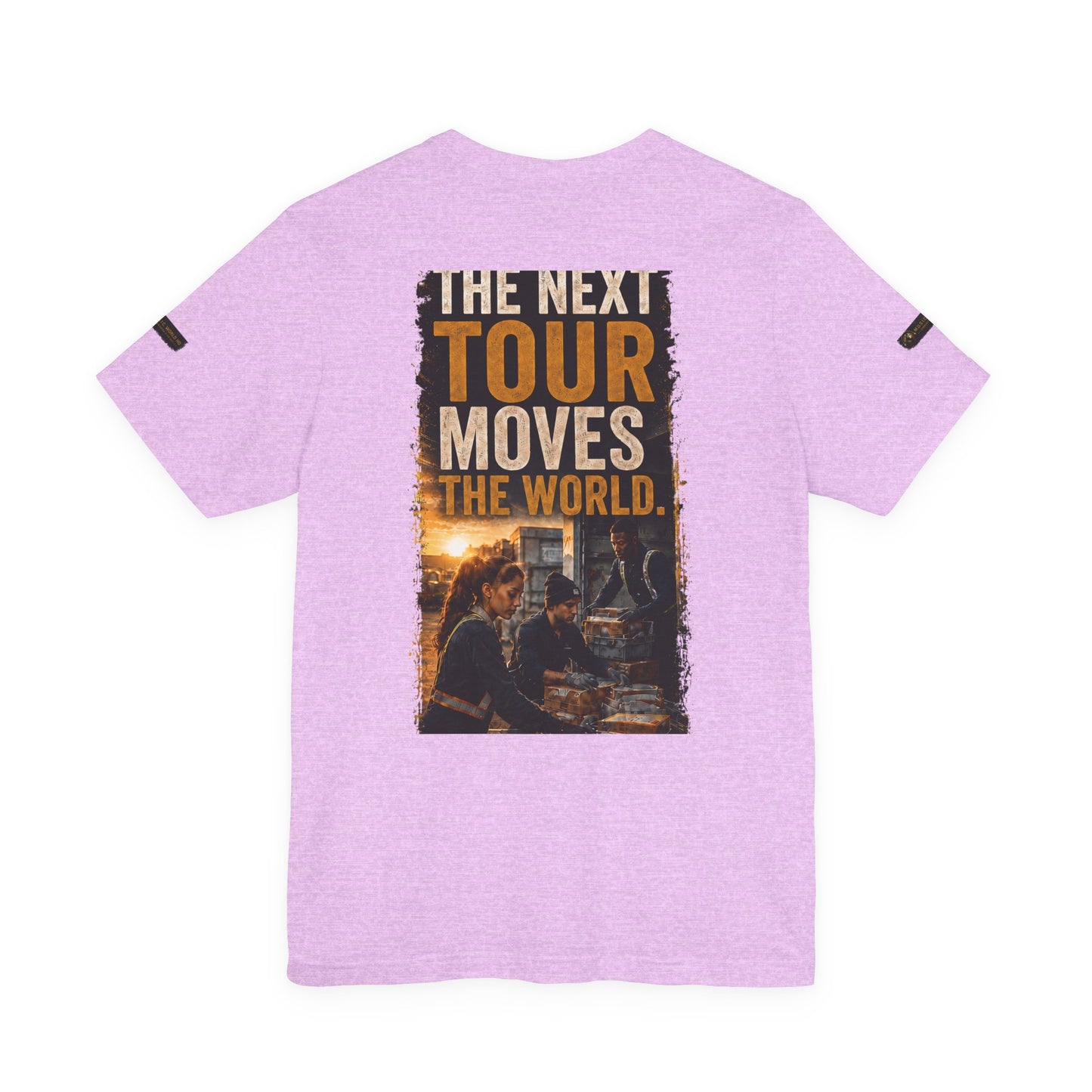 Postal Music — The Next Tour Premium Unisex T-Shirt — Color Group 6 of 11