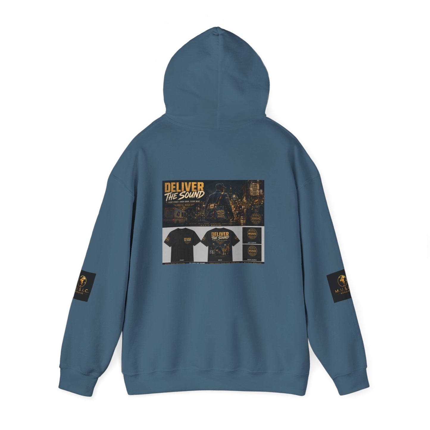 Postal Music — Deliver the Sound — Core Pullover Hoodie