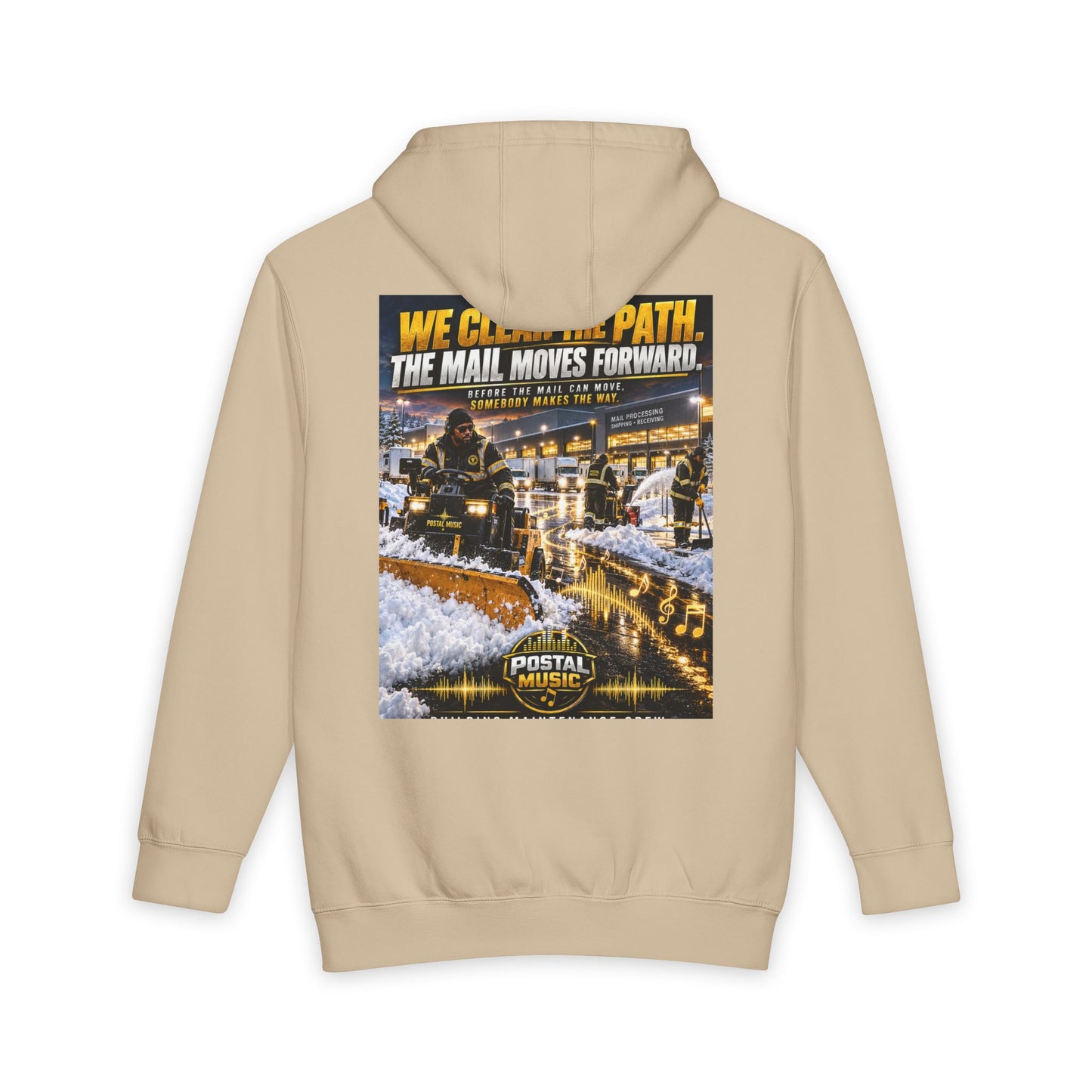 Postal Music - We Clear the Path - Men's Heavyweight Hoodie