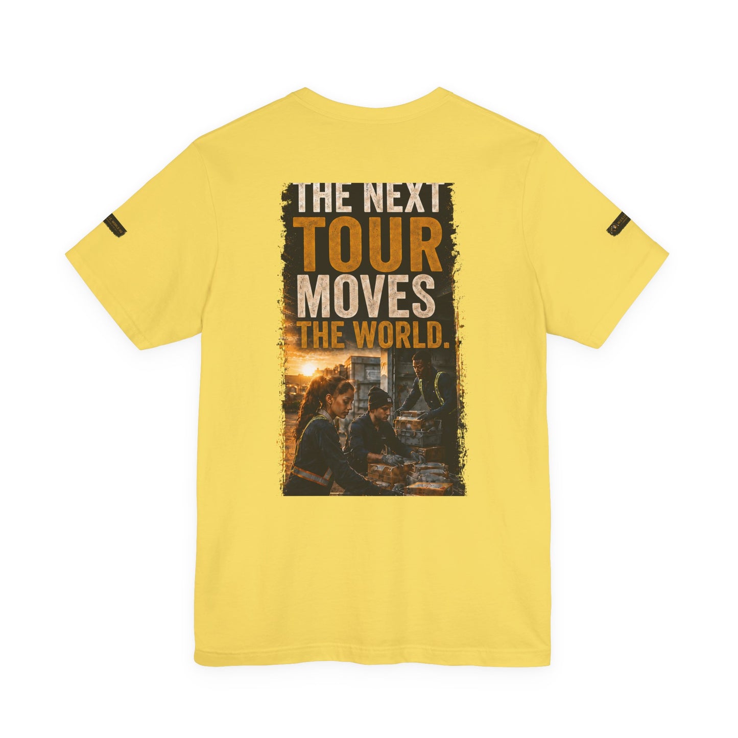 Postal Music — The Next Tour Premium Unisex T-Shirt — Color Group 8 of 11