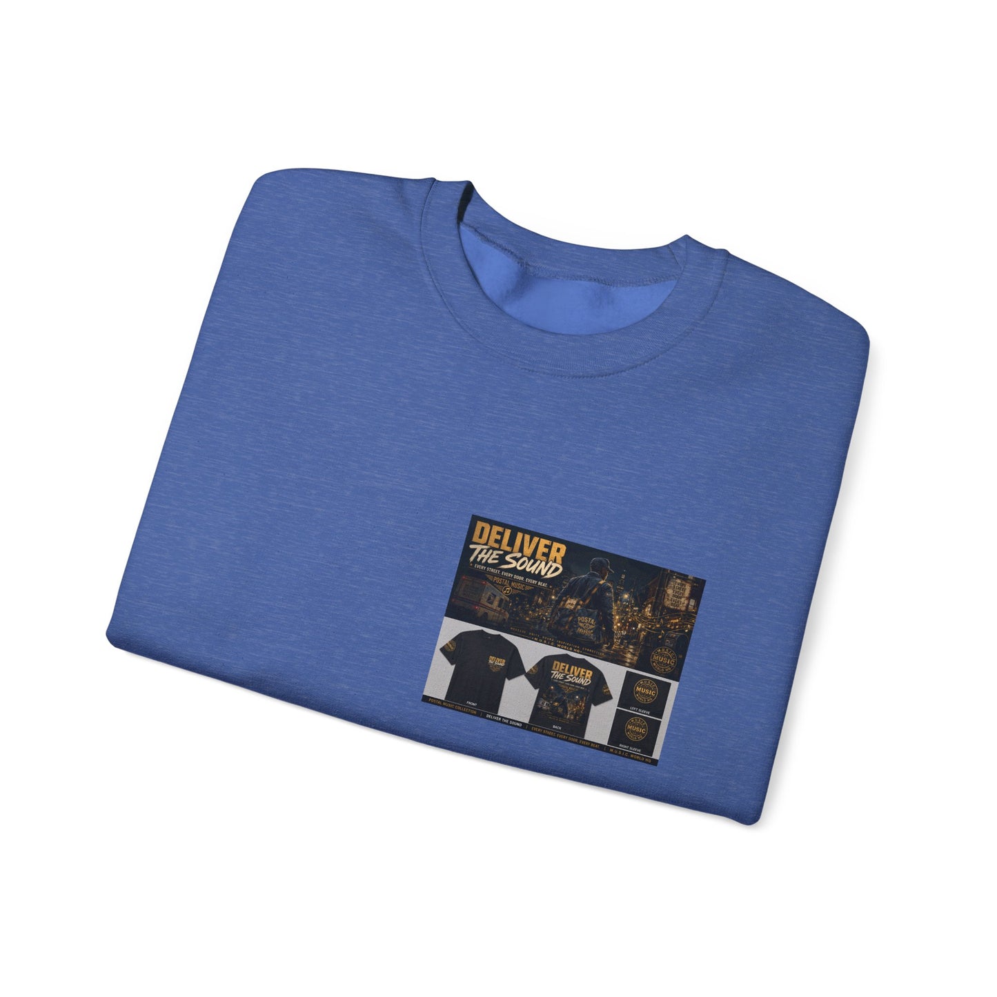 Postal Music — Deliver the Sound — Core Crewneck Sweatshirt