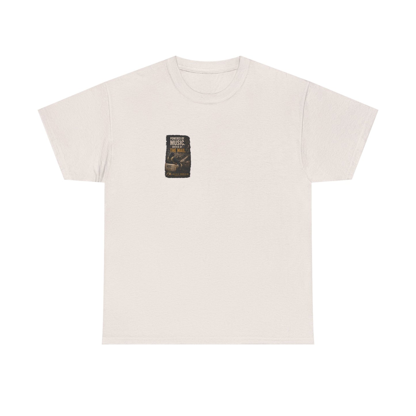 Postal Music - Powered by Music Premium T-Shirt - Colorways C