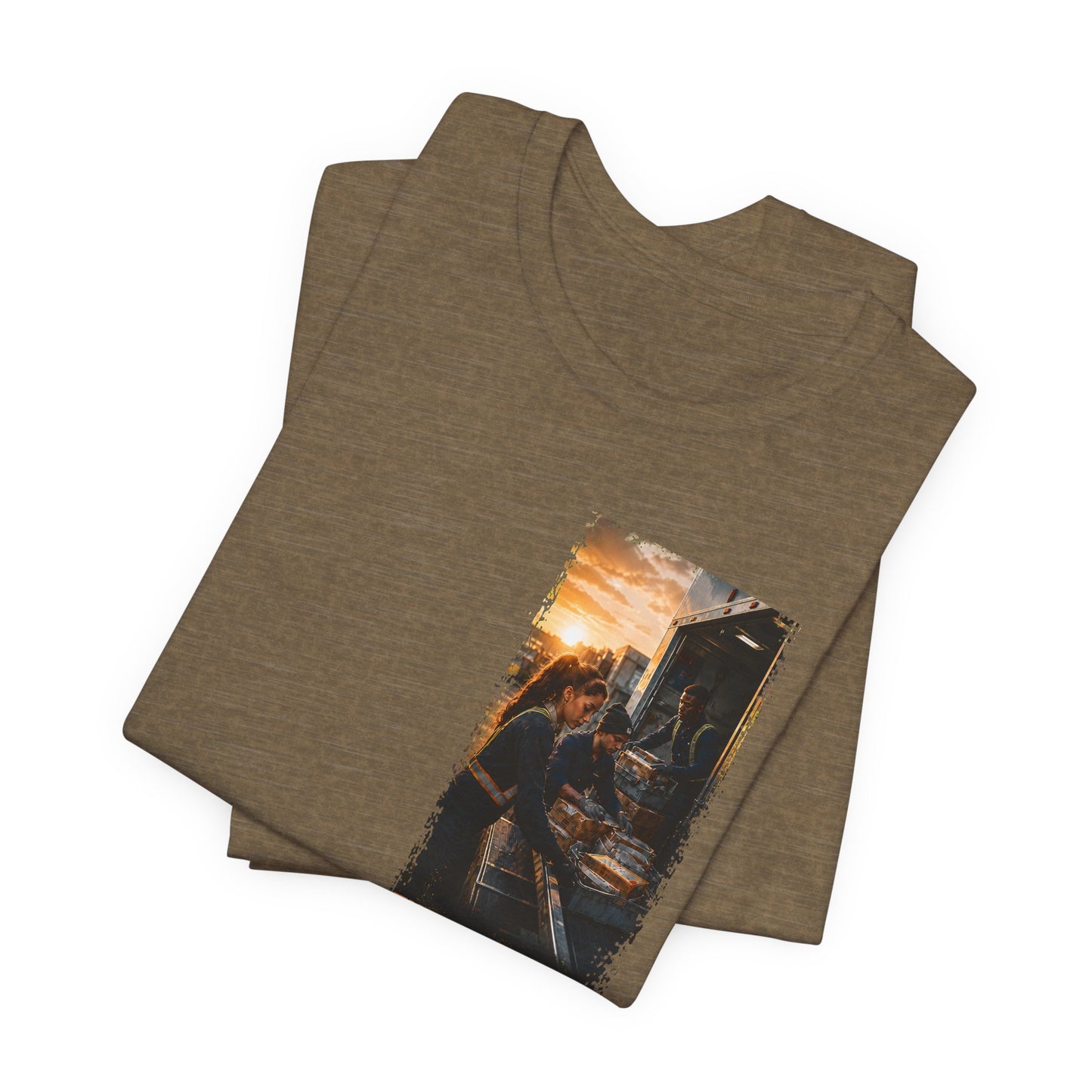 Postal Music — The Next Tour Premium Unisex T-Shirt — Color Group 5 of 11