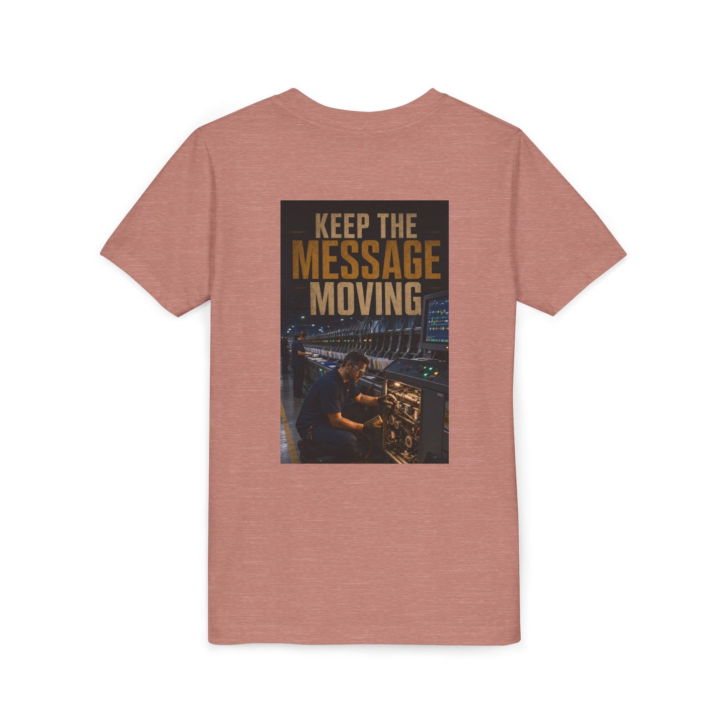 Postal Music — Keep the Message Moving — Youth T-Shirt