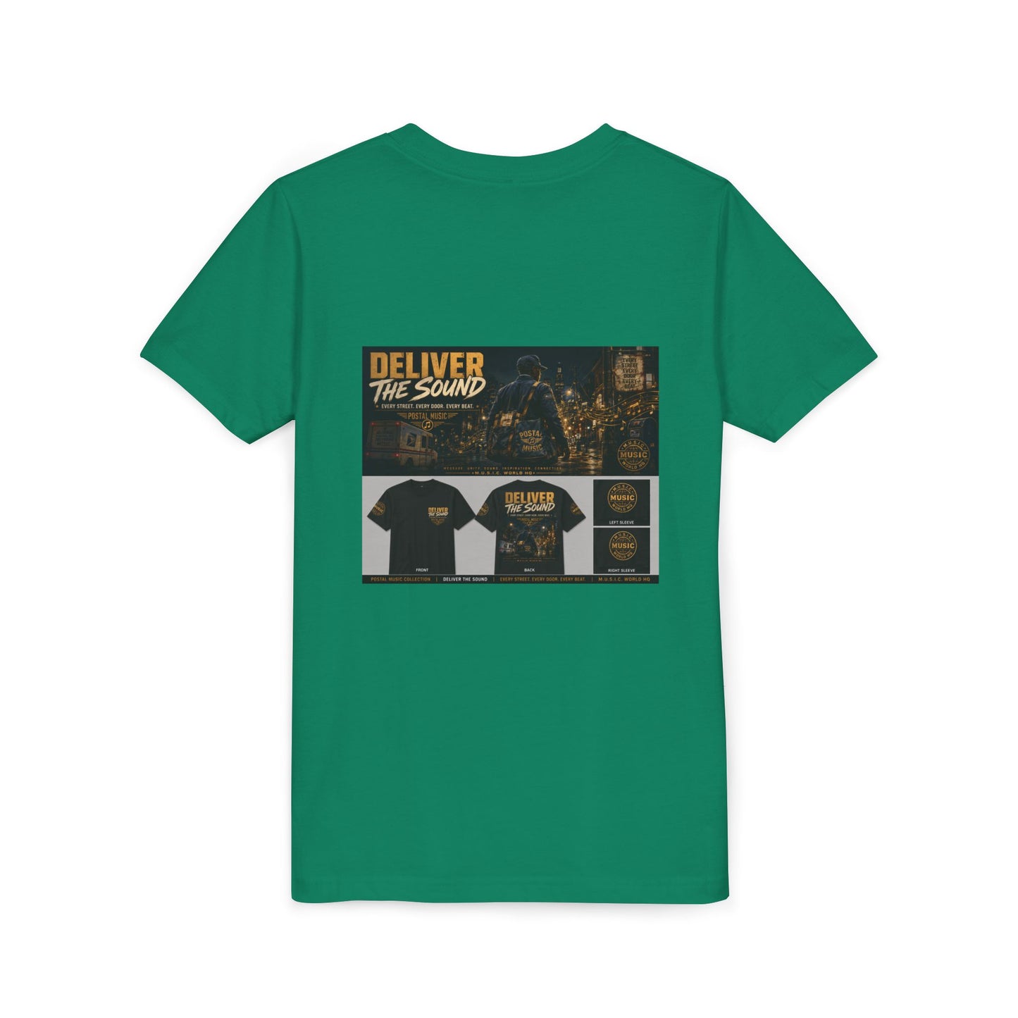 Postal Music — Deliver the Sound — Youth T-Shirt