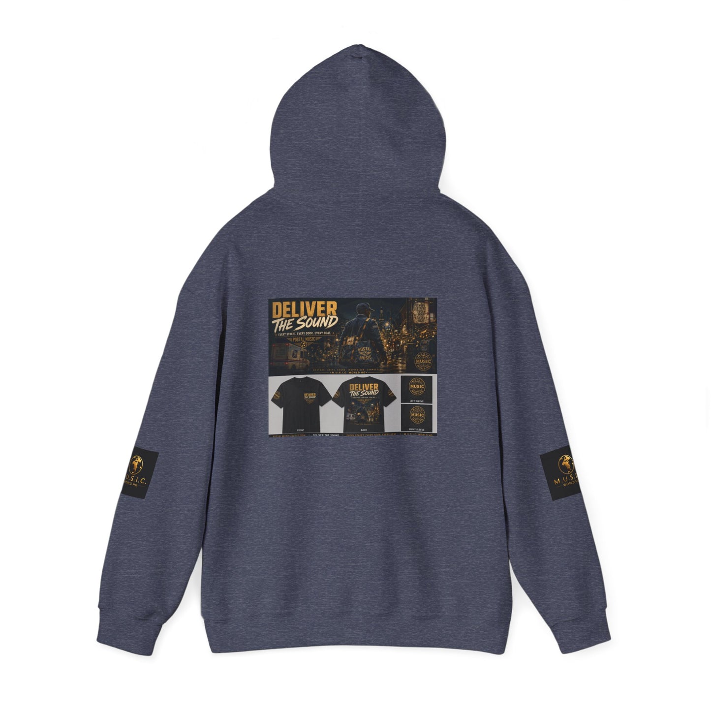 Postal Music — Deliver the Sound — Core Pullover Hoodie