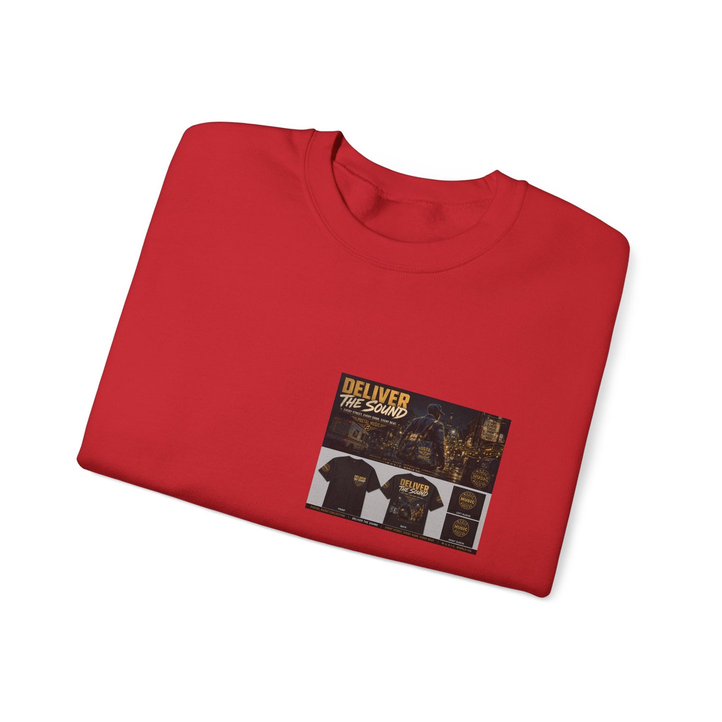 Postal Music — Deliver the Sound — Core Crewneck Sweatshirt