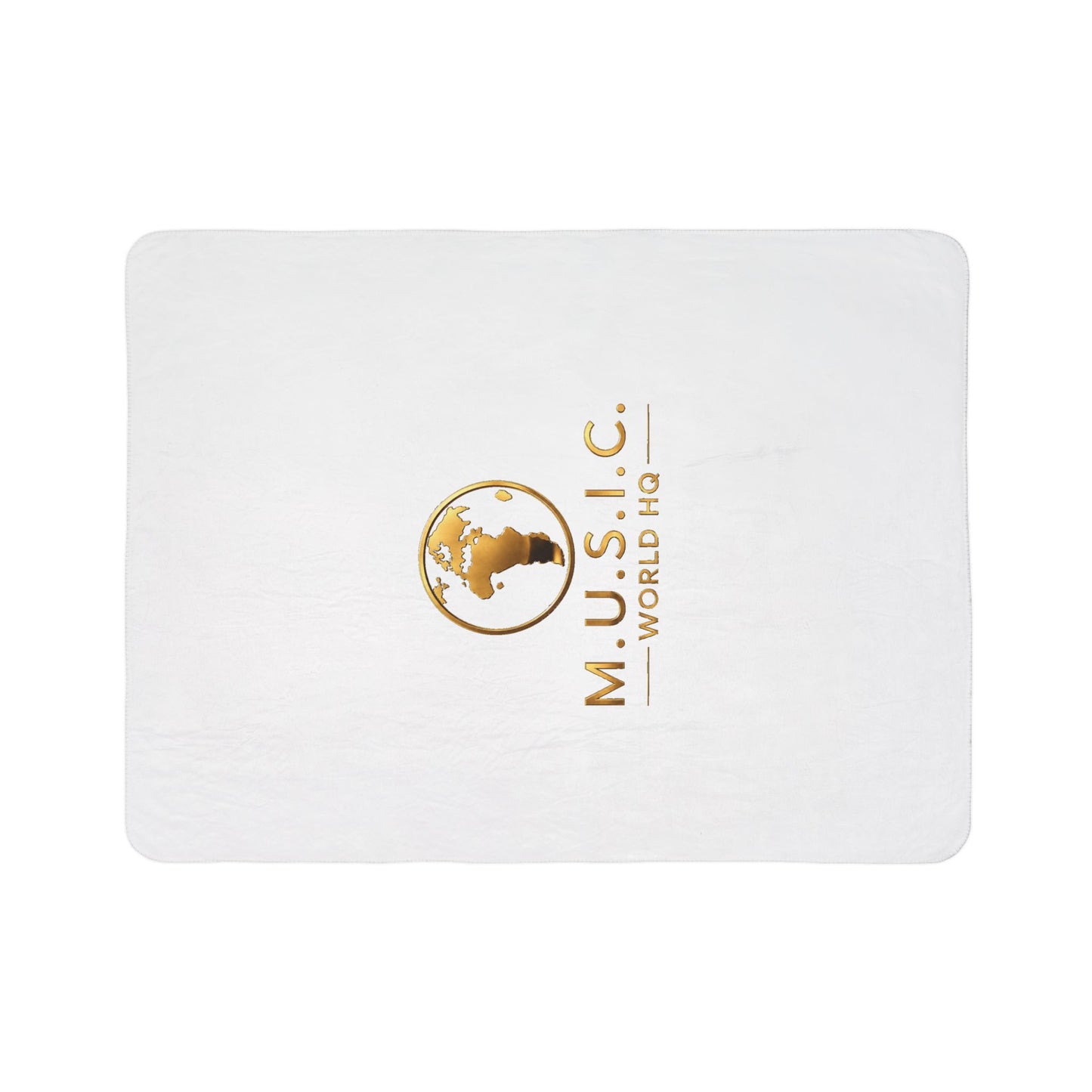 M.U.S.I.C. World HQ Essentials Premium Sherpa Blanket
