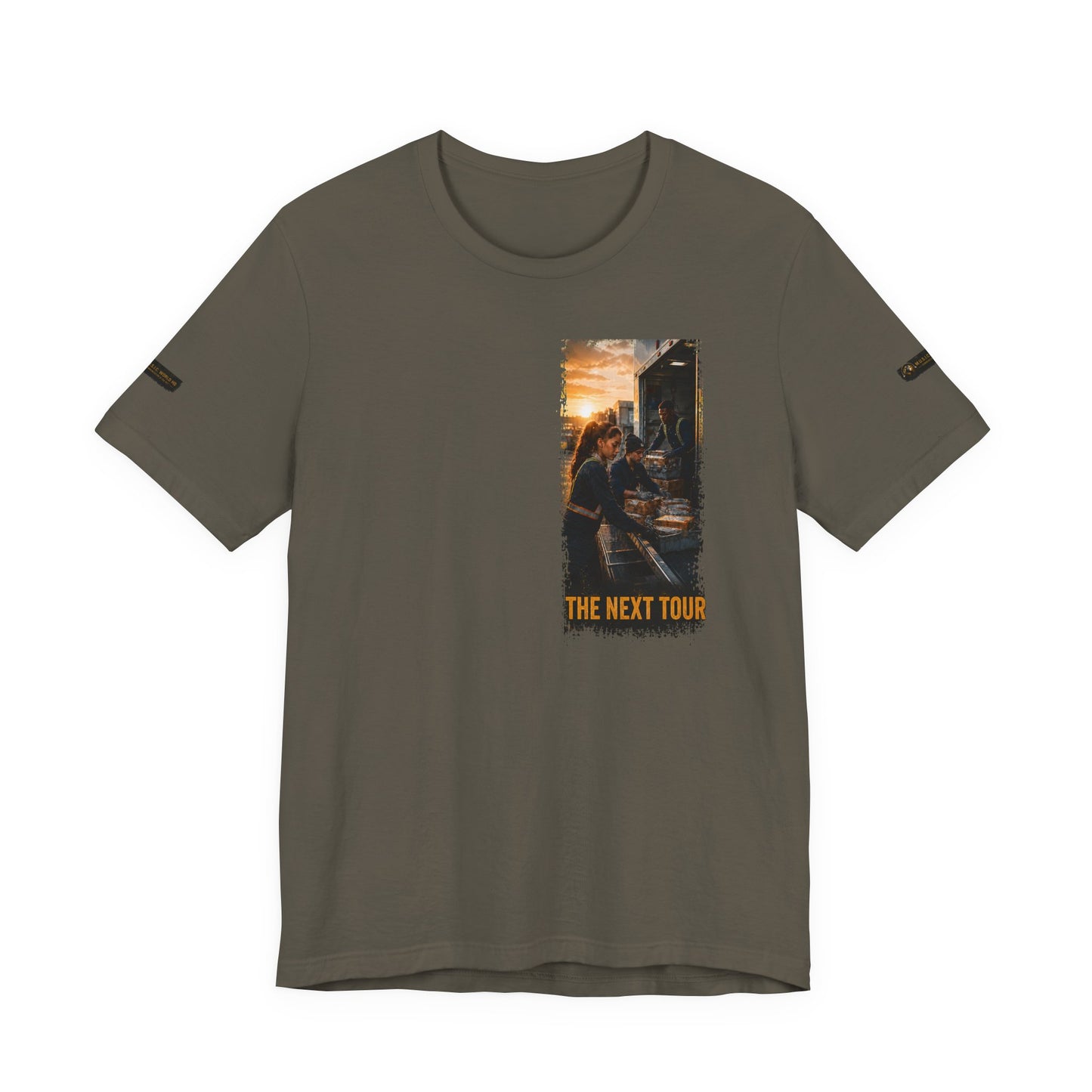 Postal Music - The Next Tour Premium Unisex T-Shirt - Color Group 1 of 11