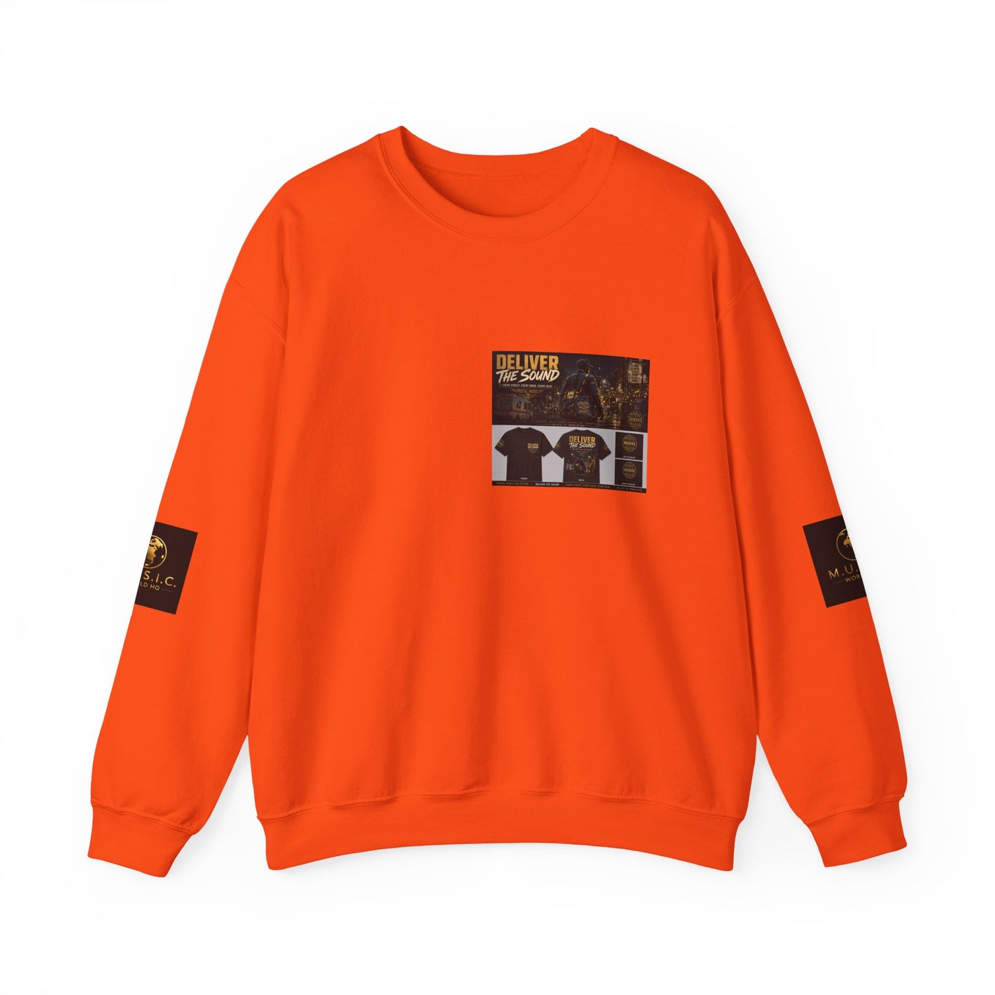 Postal Music — Deliver the Sound — Core Crewneck Sweatshirt