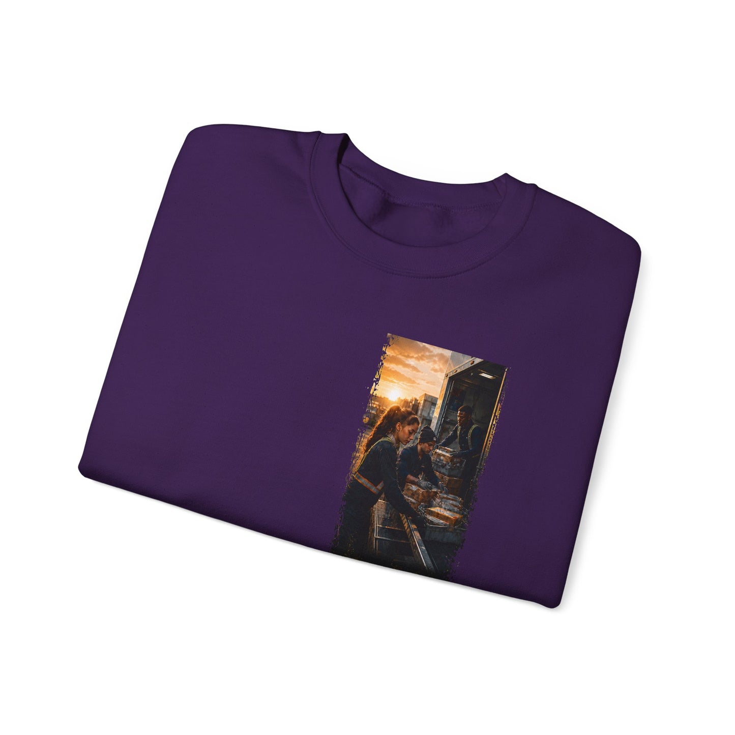 Postal Music — The Next Tour Core Crewneck Sweatshirt — Color Group 2 of 3