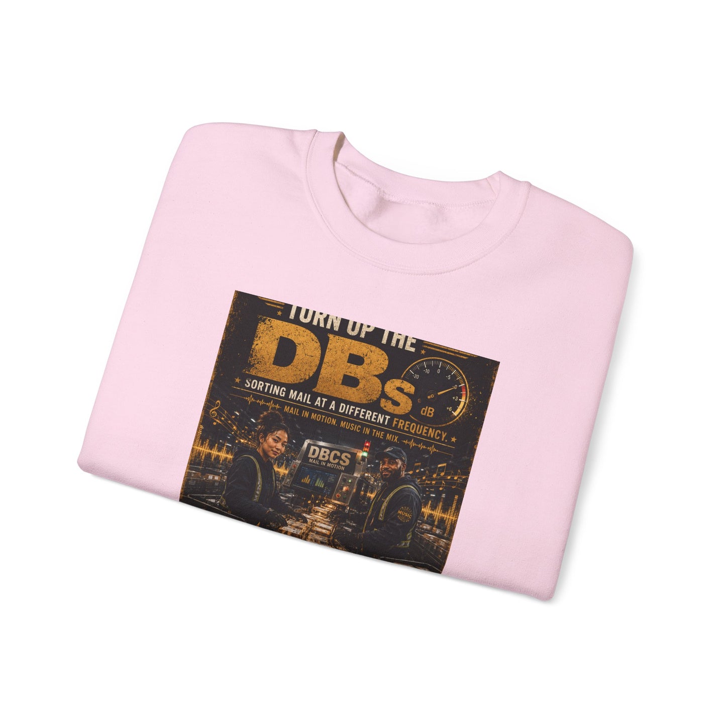 Turn Up the DBs — Men's Crewneck Sweatshirt (Jogger Set Top)